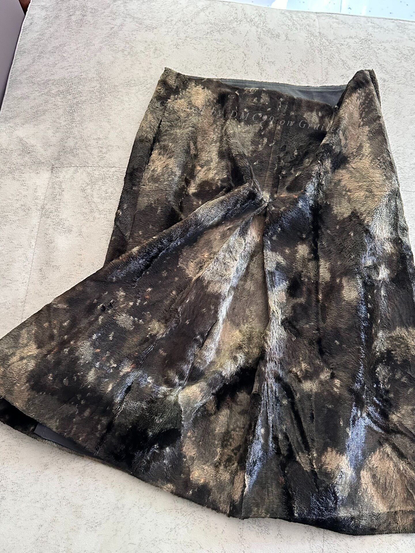Comme des Garcons Comme des Garçons Tricot Faux Fur A-Line Skirt Size 34" / US 12 / IT 48 - 5 Thumbnail
