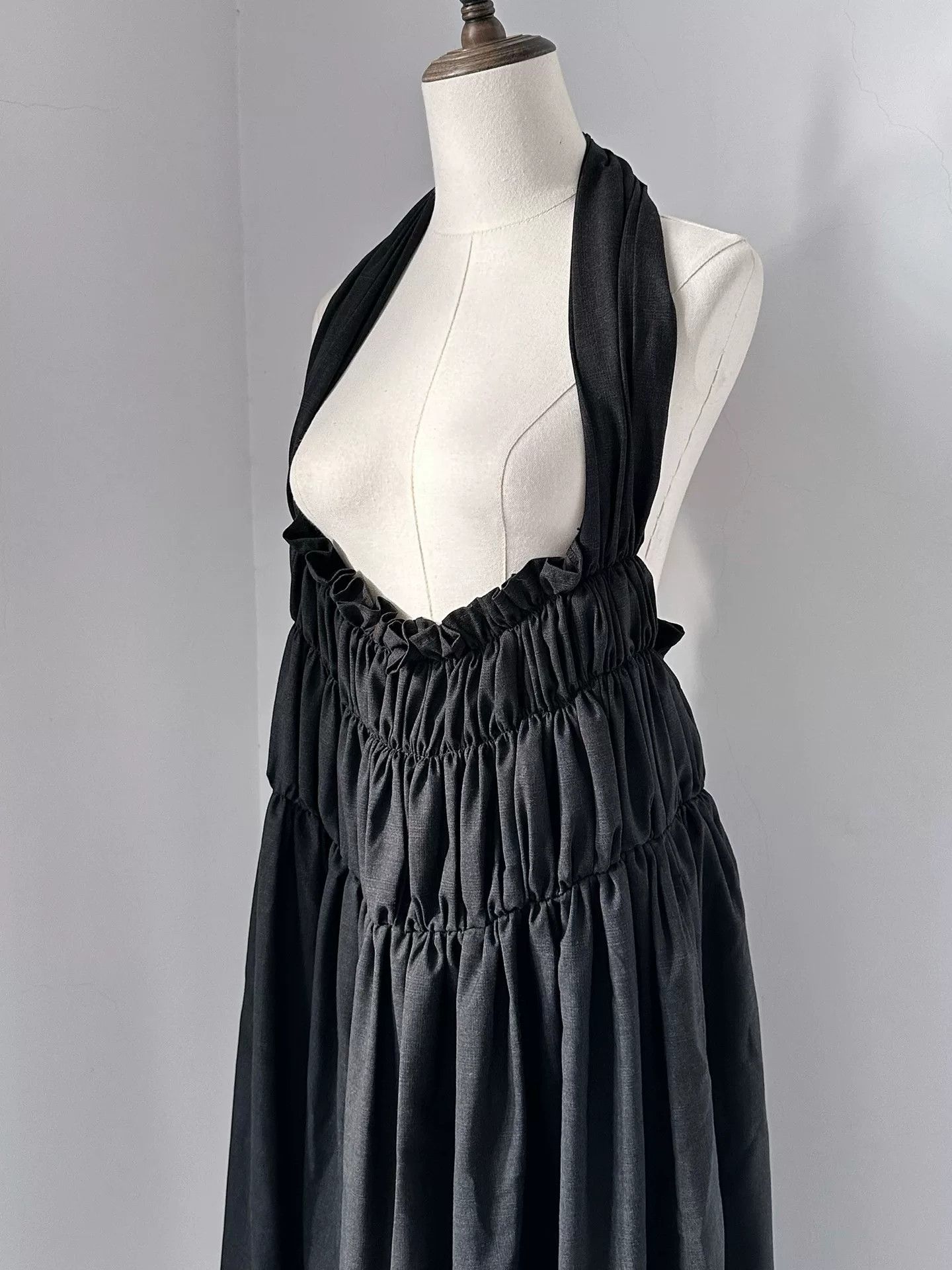 Rei Kawakubo Comme des Garçons Tricot Suspender Dress Size M / US 6-8 / IT 42-44 - 2 Thumbnail