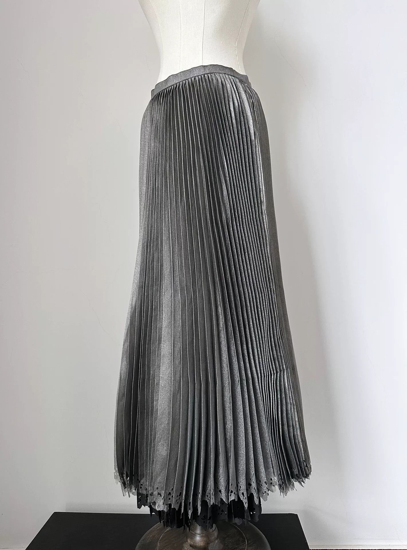 Issey Miyake Issey Miyake Main Line Burned Hem Skirt Size 33" - 4 Thumbnail
