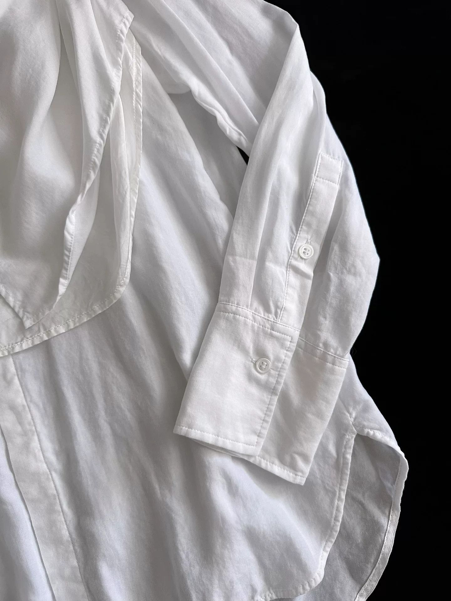 Yohji Yamamoto Yohji Yamamoto Y's Double Pocket Shirt Size L / US 10 / IT 46 - 4 Thumbnail
