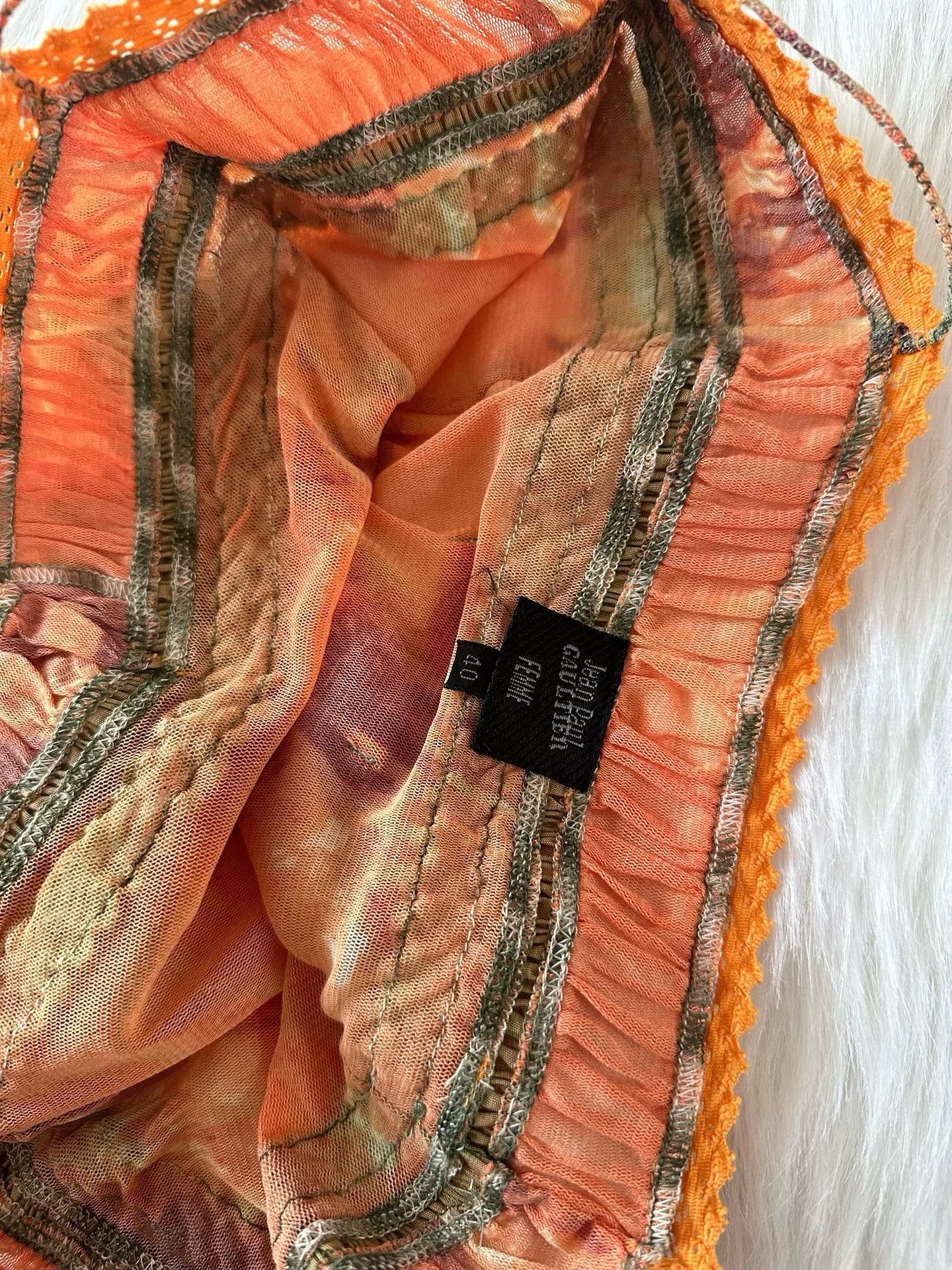 Jean Paul Gaultier Jean Paul Gaultier Sunset Portrait Print Slip Dress Size S / US 4 / IT 40 - 6 Thumbnail