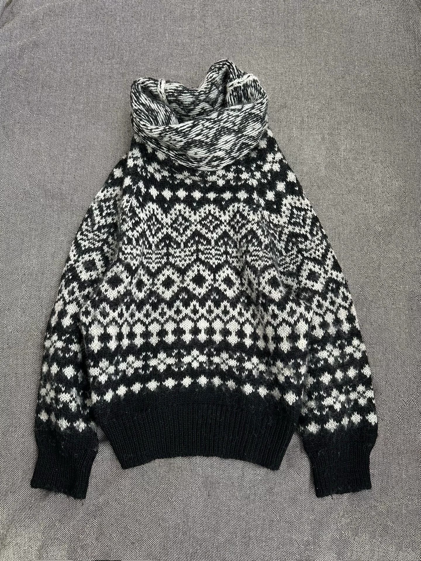 Yohji Yamamoto Yohji Yamamoto 11AW Geometric Sweater Size US M / EU 48-50 / 2 - 6 Thumbnail