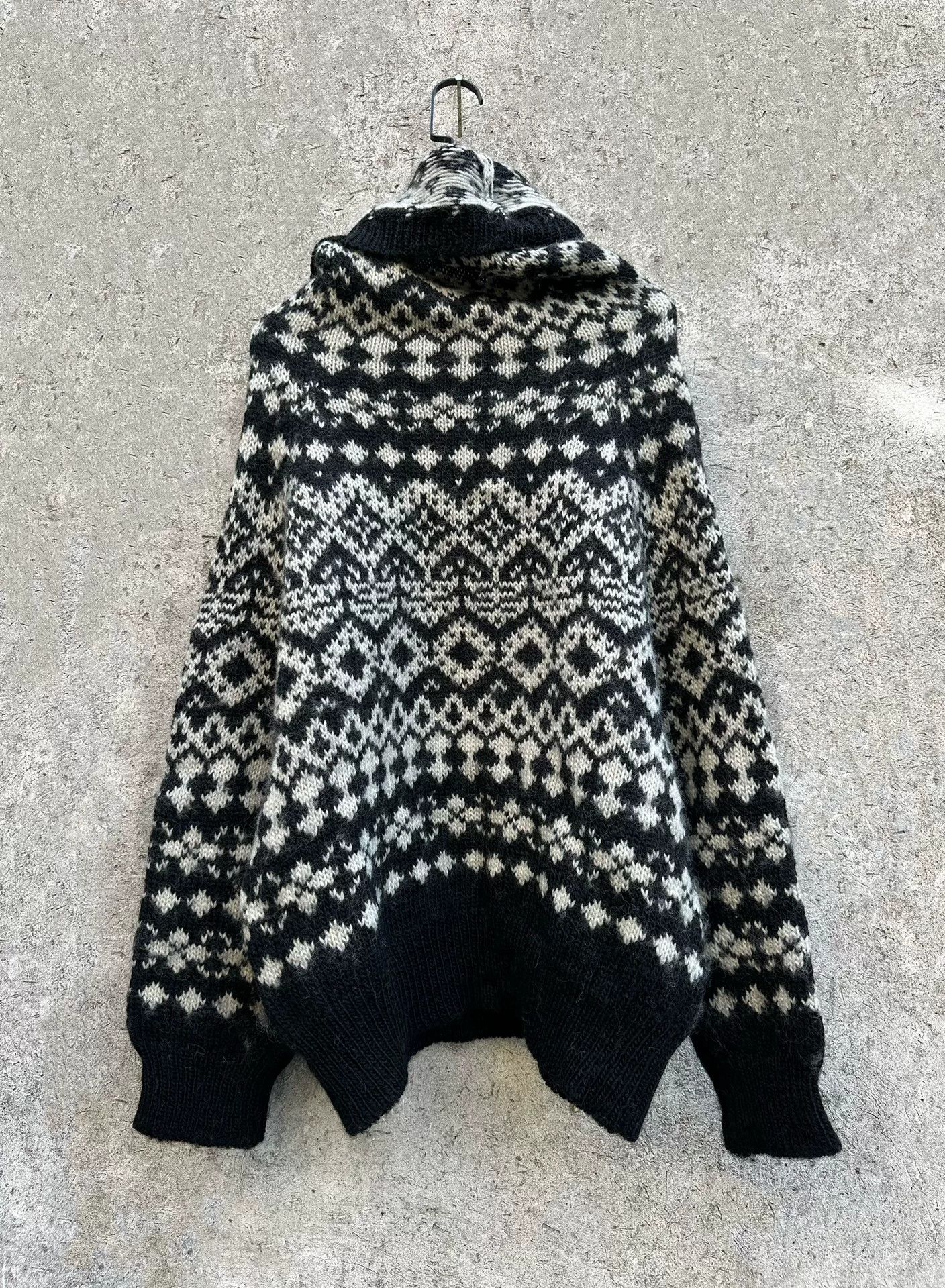 Yohji Yamamoto Yohji Yamamoto 11AW Geometric Sweater Size US M / EU 48-50 / 2 - 2 Thumbnail