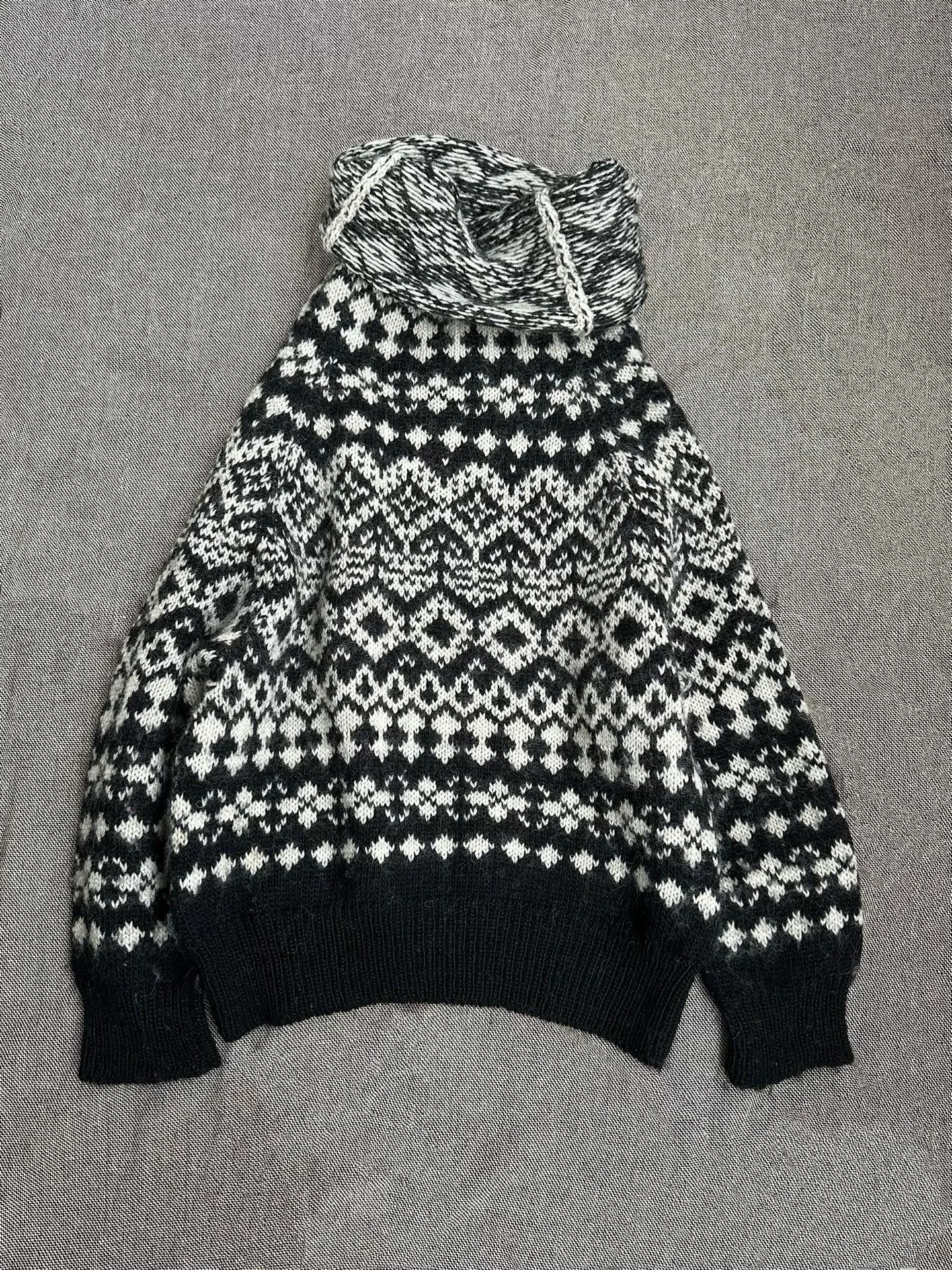 Yohji Yamamoto Yohji Yamamoto 11AW Geometric Sweater Size US M / EU 48-50 / 2 - 7 Thumbnail
