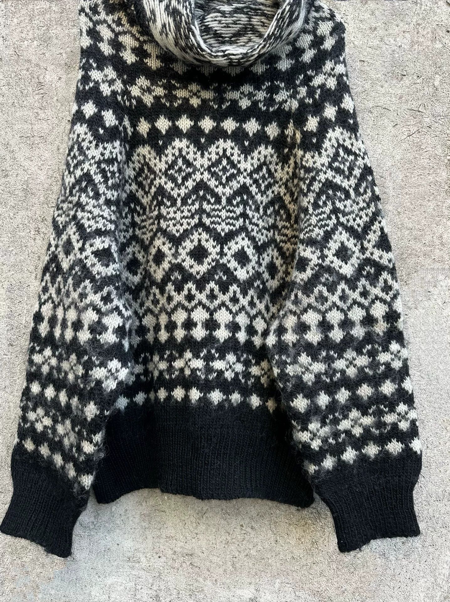 Yohji Yamamoto Yohji Yamamoto 11AW Geometric Sweater Size US M / EU 48-50 / 2 - 5 Thumbnail