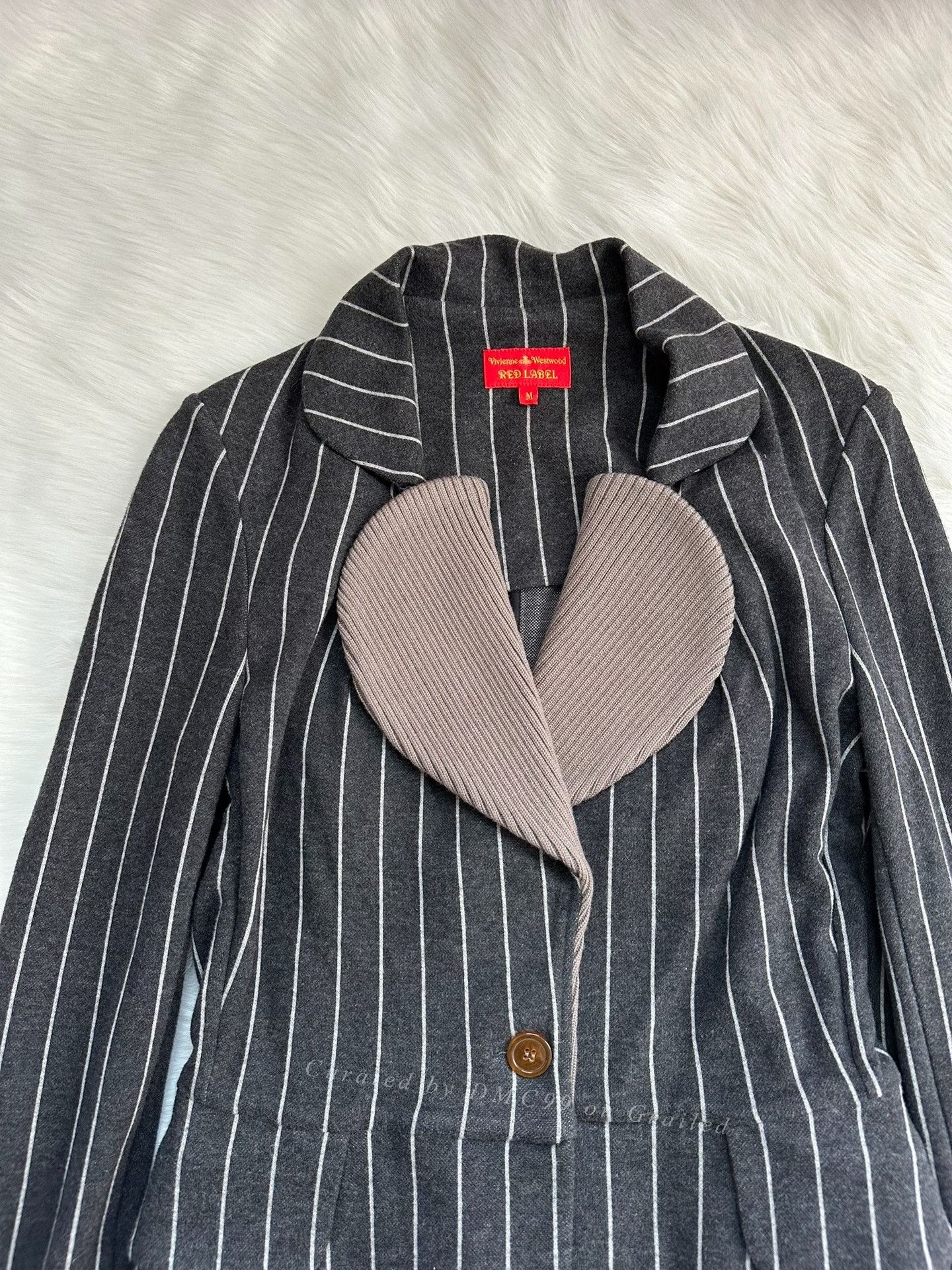 Vivienne Westwood Vivienne Westwood Vintage Heart Collar Blazer Size M / US 6-8 / IT 42-44 - 2 Thumbnail
