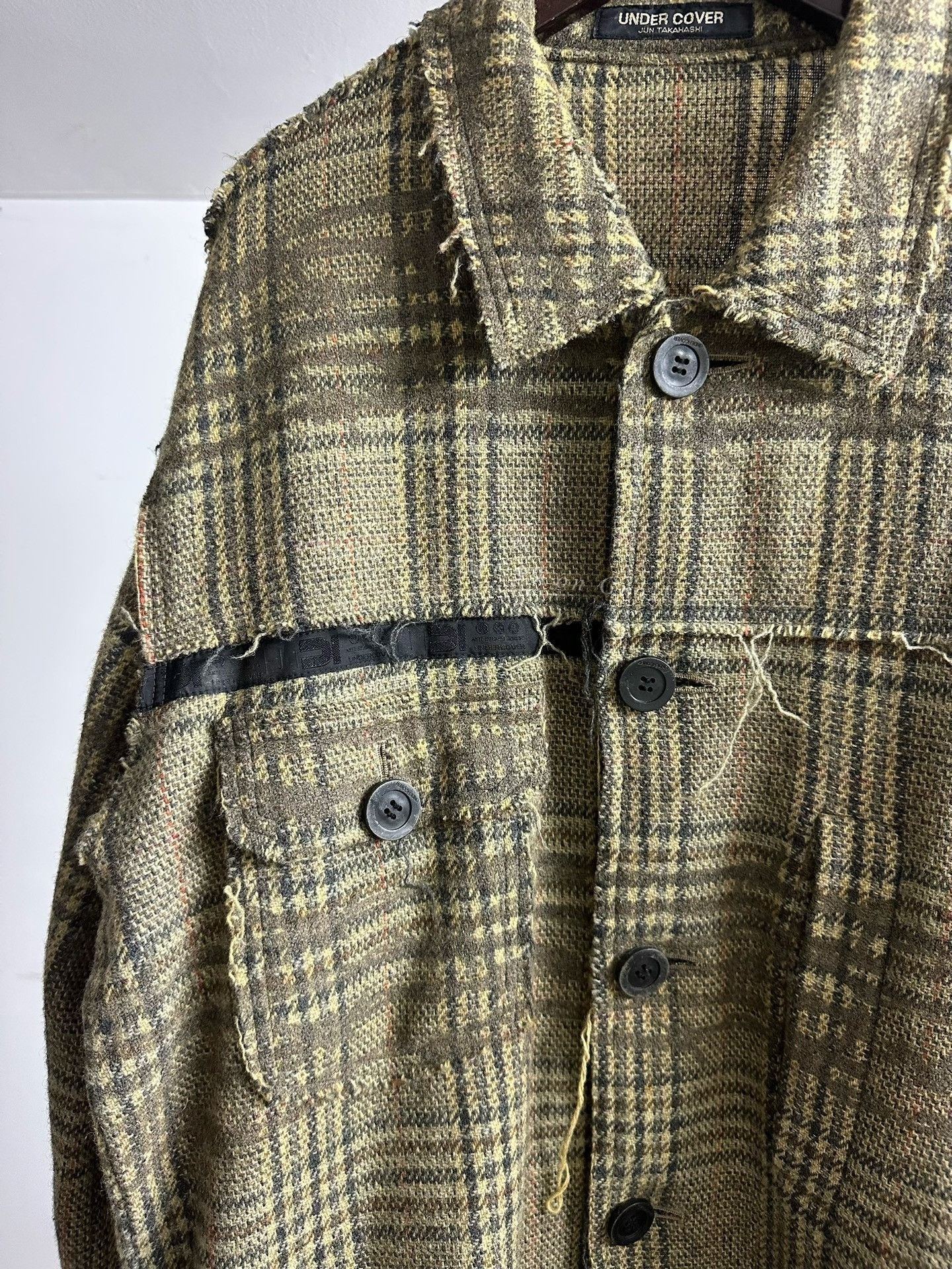 Jun Takahashi Undercover 1996 Jun Takahashi Thorny Stripe Jacket Size US M / EU 48-50 / 2 - 7 Thumbnail
