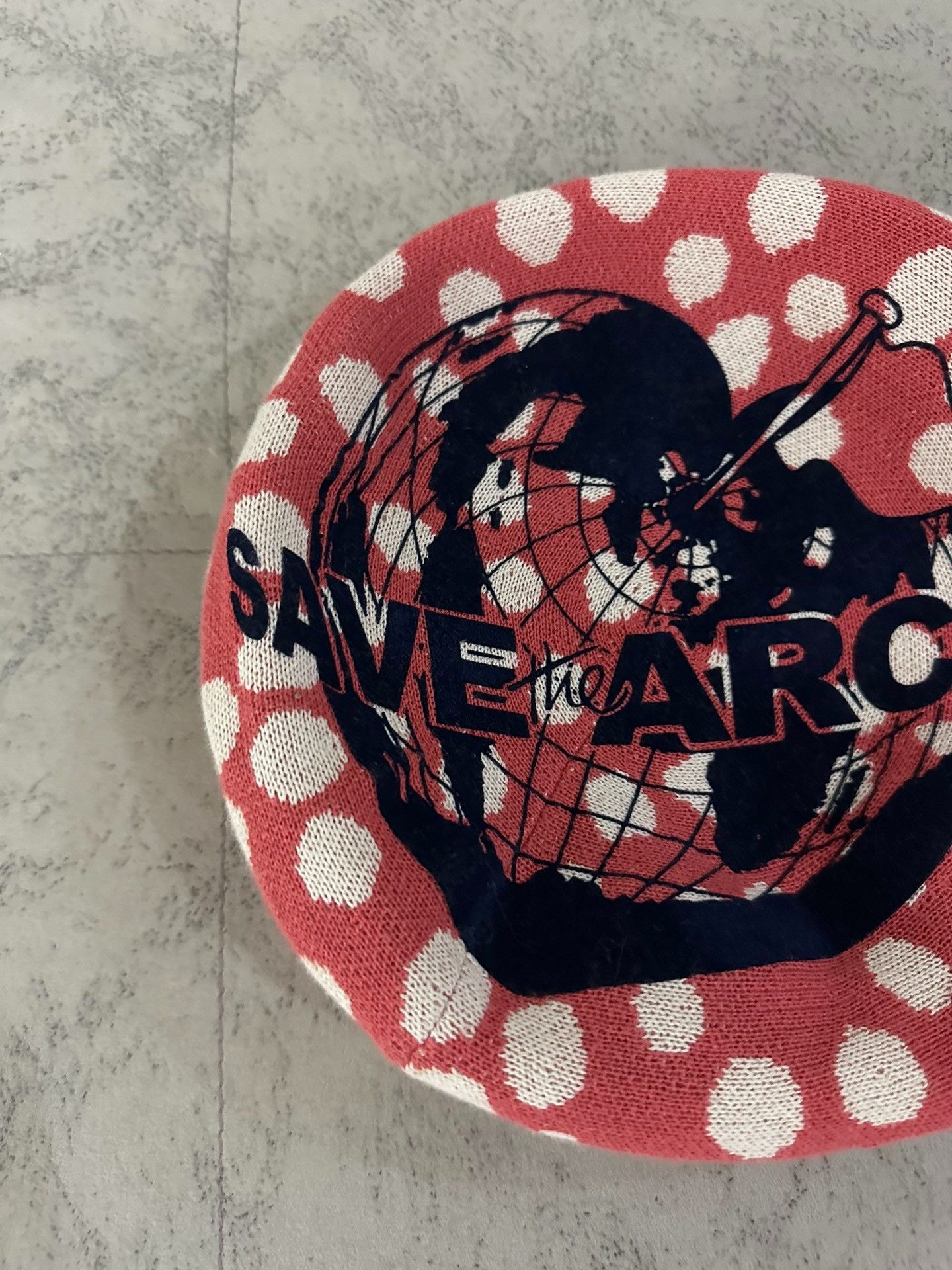 Vivienne Westwood Vivienne Westwood Vintage Pink Polka Dot Beret Size ONE SIZE - 4 Thumbnail