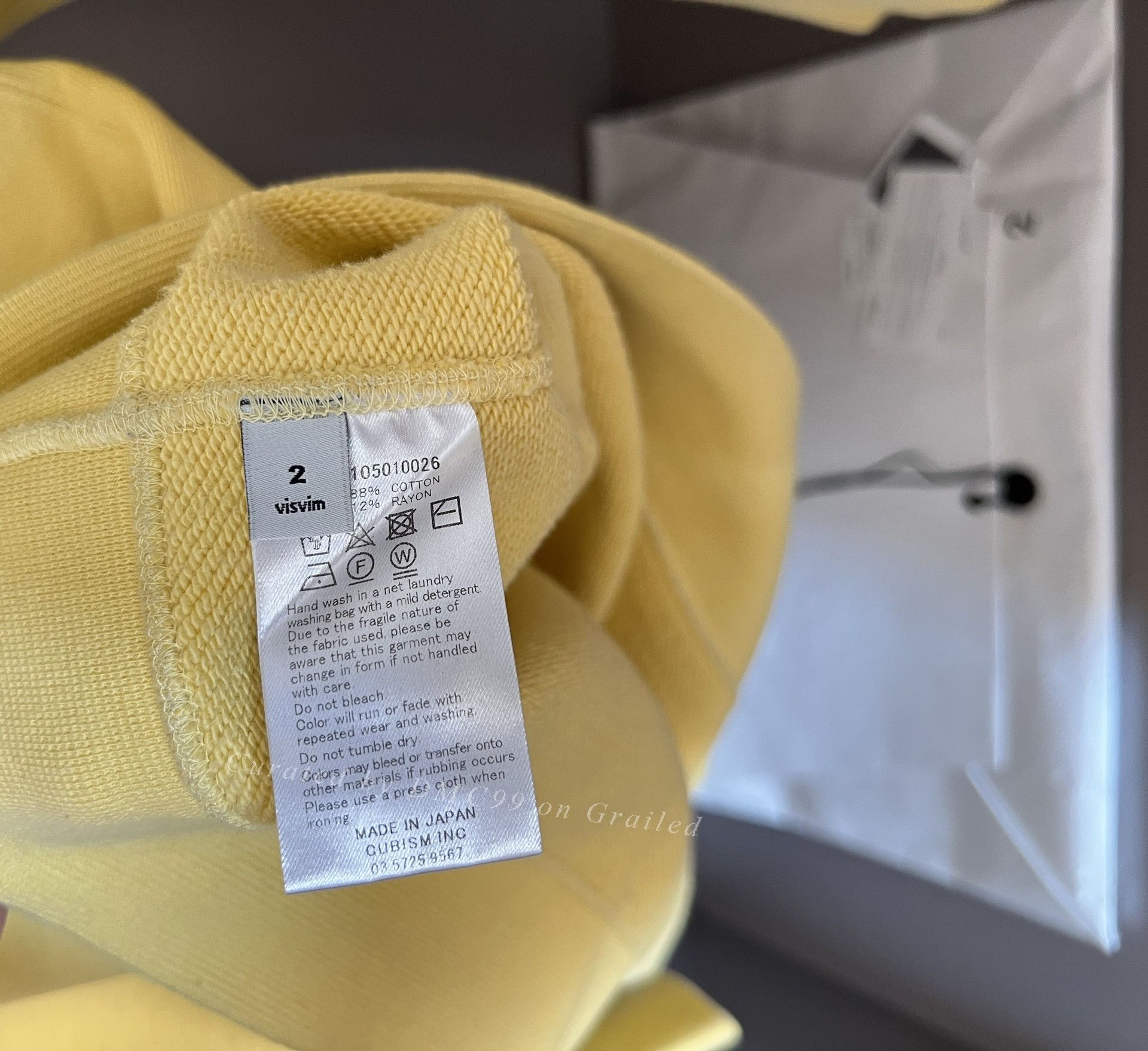 Visvim visvim jumbo sweat hoodie Size US M / EU 48-50 / 2 - 3 Thumbnail