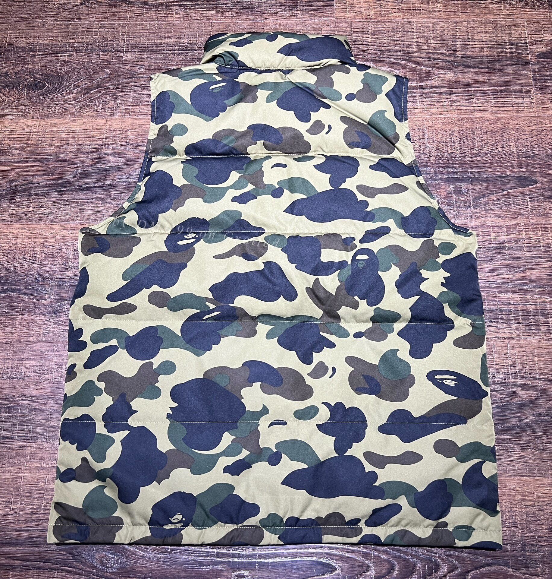Bape BAPE Camo Down Vest Size US M / EU 48-50 / 2 - 2 Thumbnail