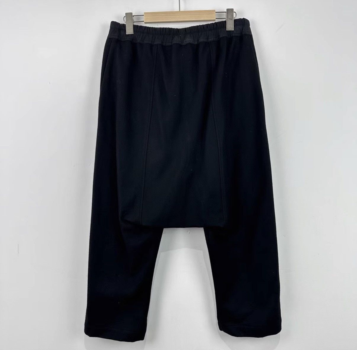 Rick Owens Low Crotch Casual Pants in Black Size US 32 / EU 48 - 2 Thumbnail
