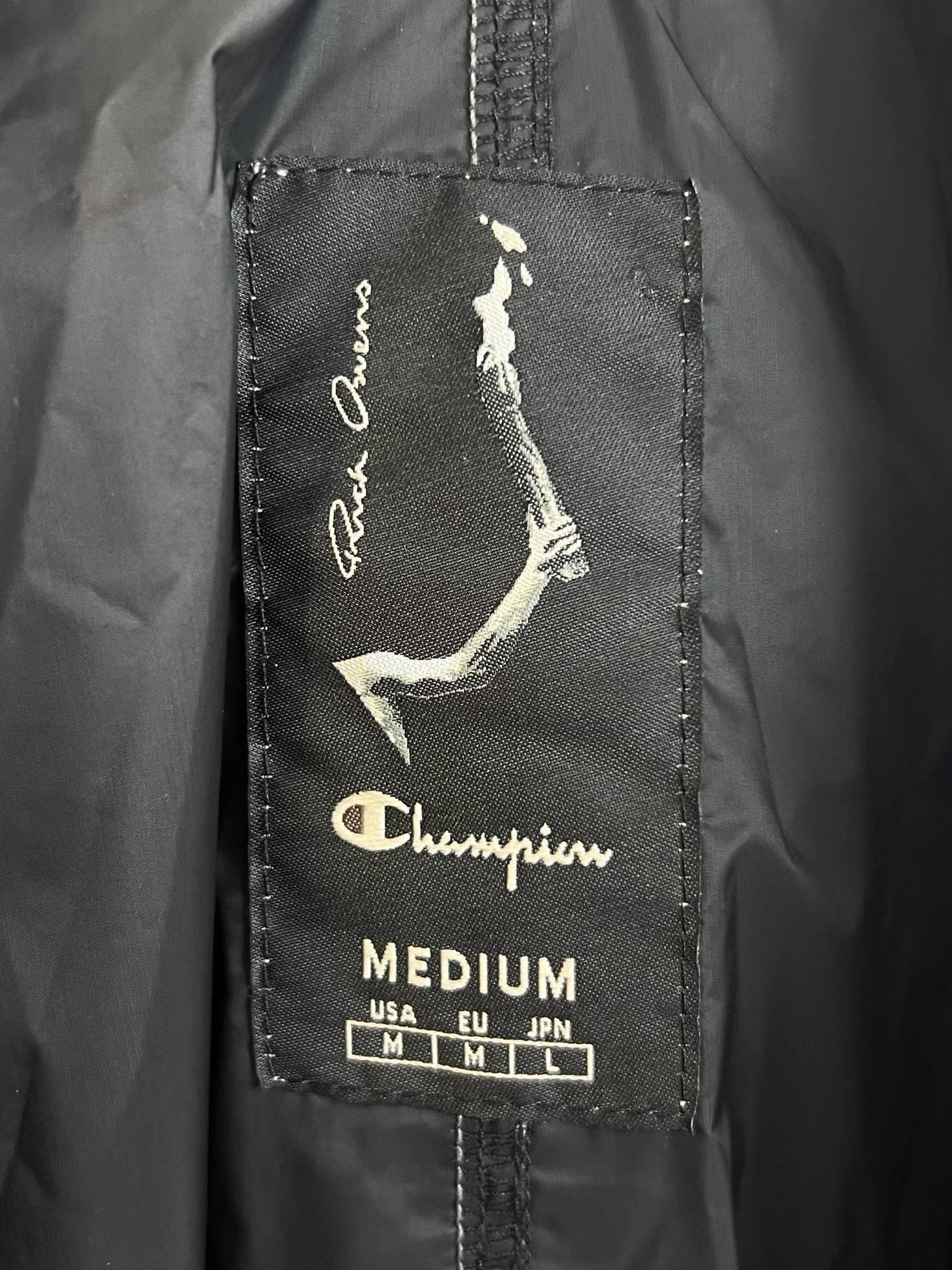 Rick Owens Metallic Silver Nylon Jacket Size US M / EU 48-50 / 2 - 7 Thumbnail