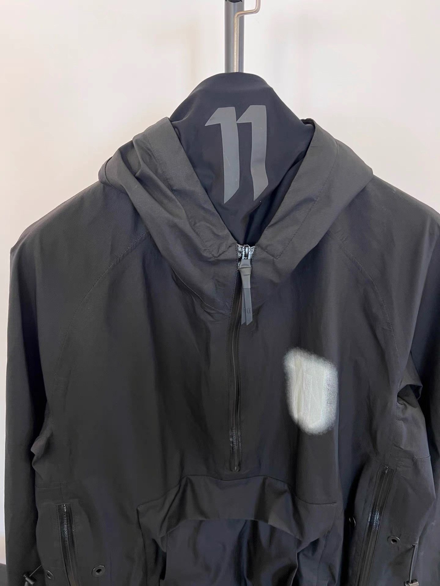 11 By Boris Bidjan Saberi Black Extended Pocket Coat Size US L / EU 52-54 / 3 - 3 Thumbnail