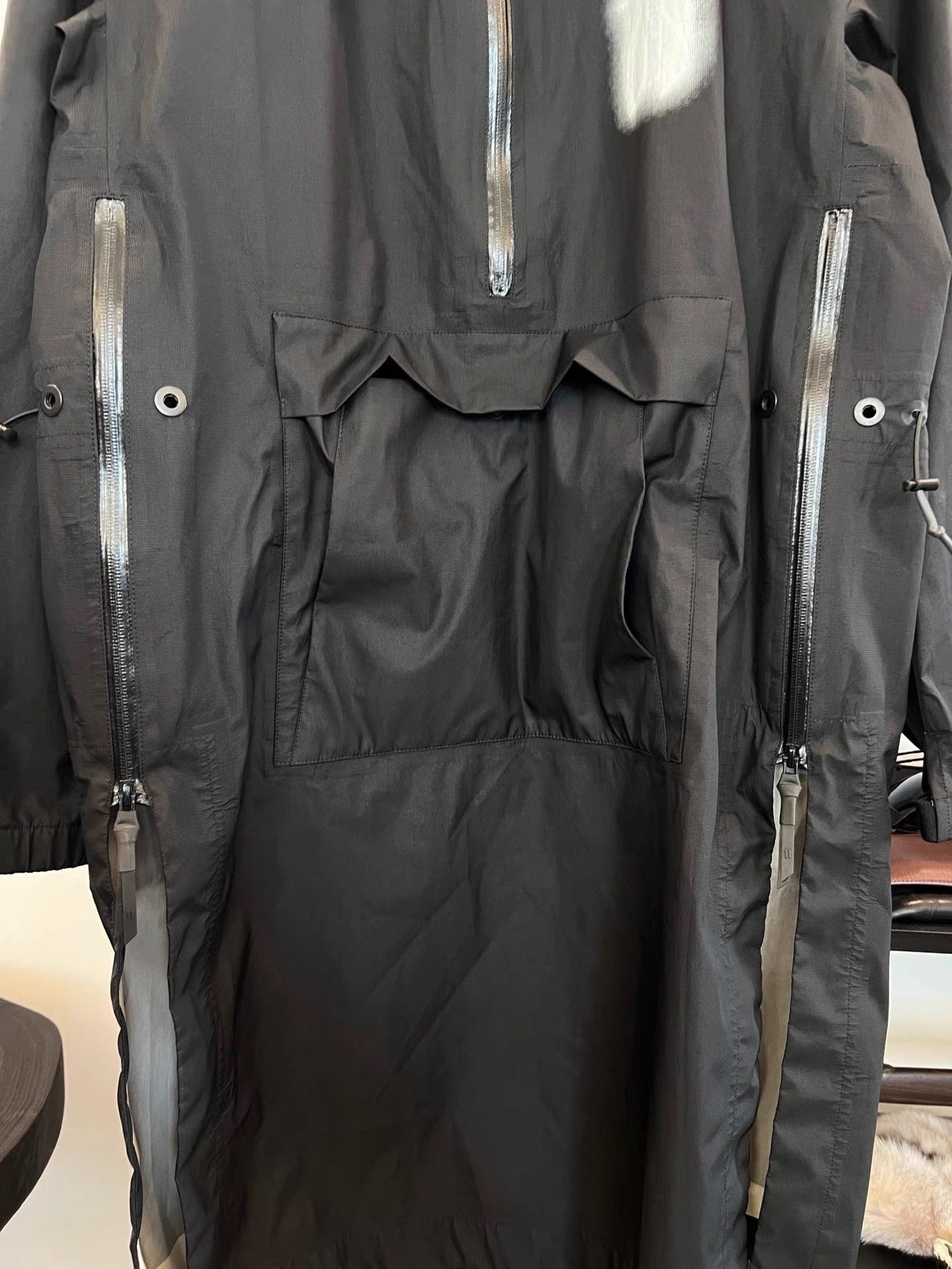 11 By Boris Bidjan Saberi Black Extended Pocket Coat Size US L / EU 52-54 / 3 - 4 Thumbnail