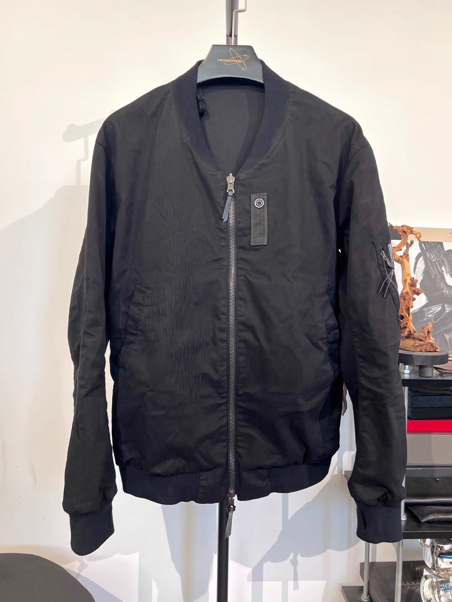 11 By Boris Bidjan Saberi Double-Sided Embroidered Flight Jacket Size US M / EU 48-50 / 2 - 2 Thumbnail