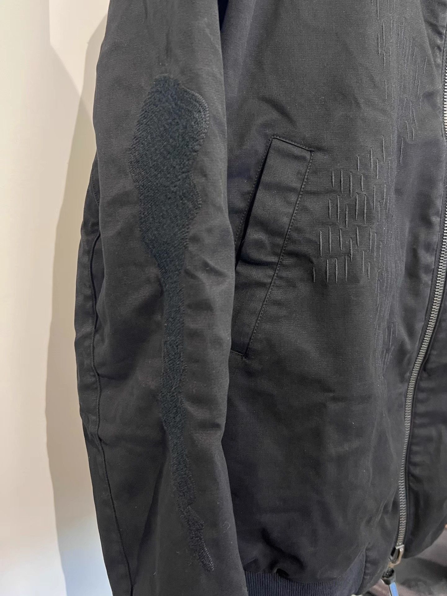 11 By Boris Bidjan Saberi Double-Sided Embroidered Flight Jacket Size US M / EU 48-50 / 2 - 5 Thumbnail