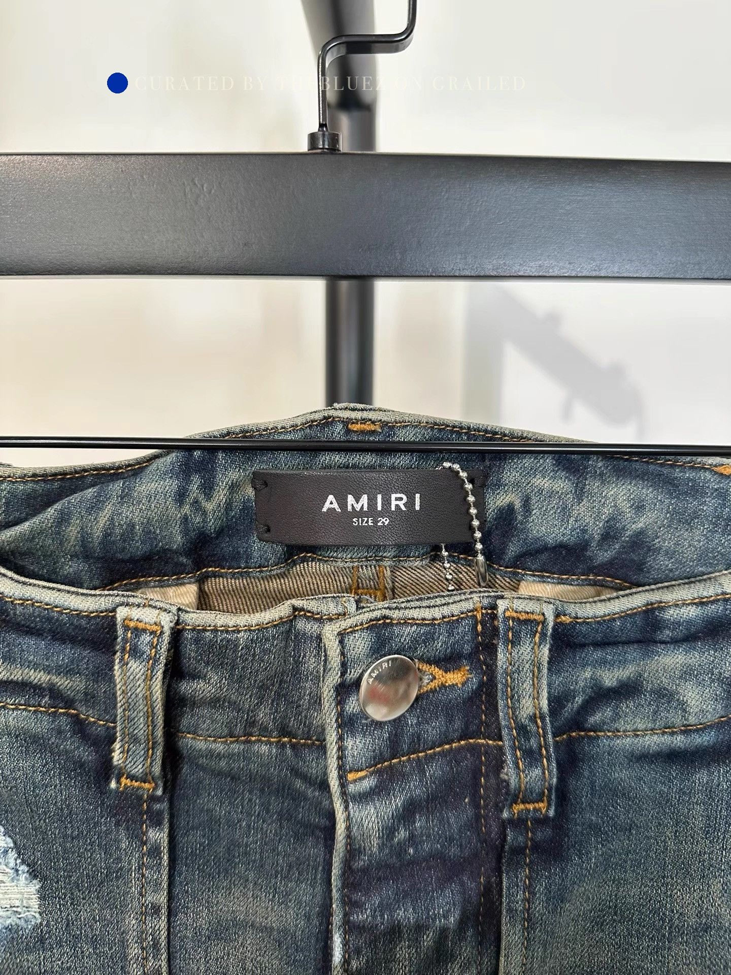 Amiri Blue Multi-pocket Cargo Pants Size US 32 / EU 48 - 4 Thumbnail