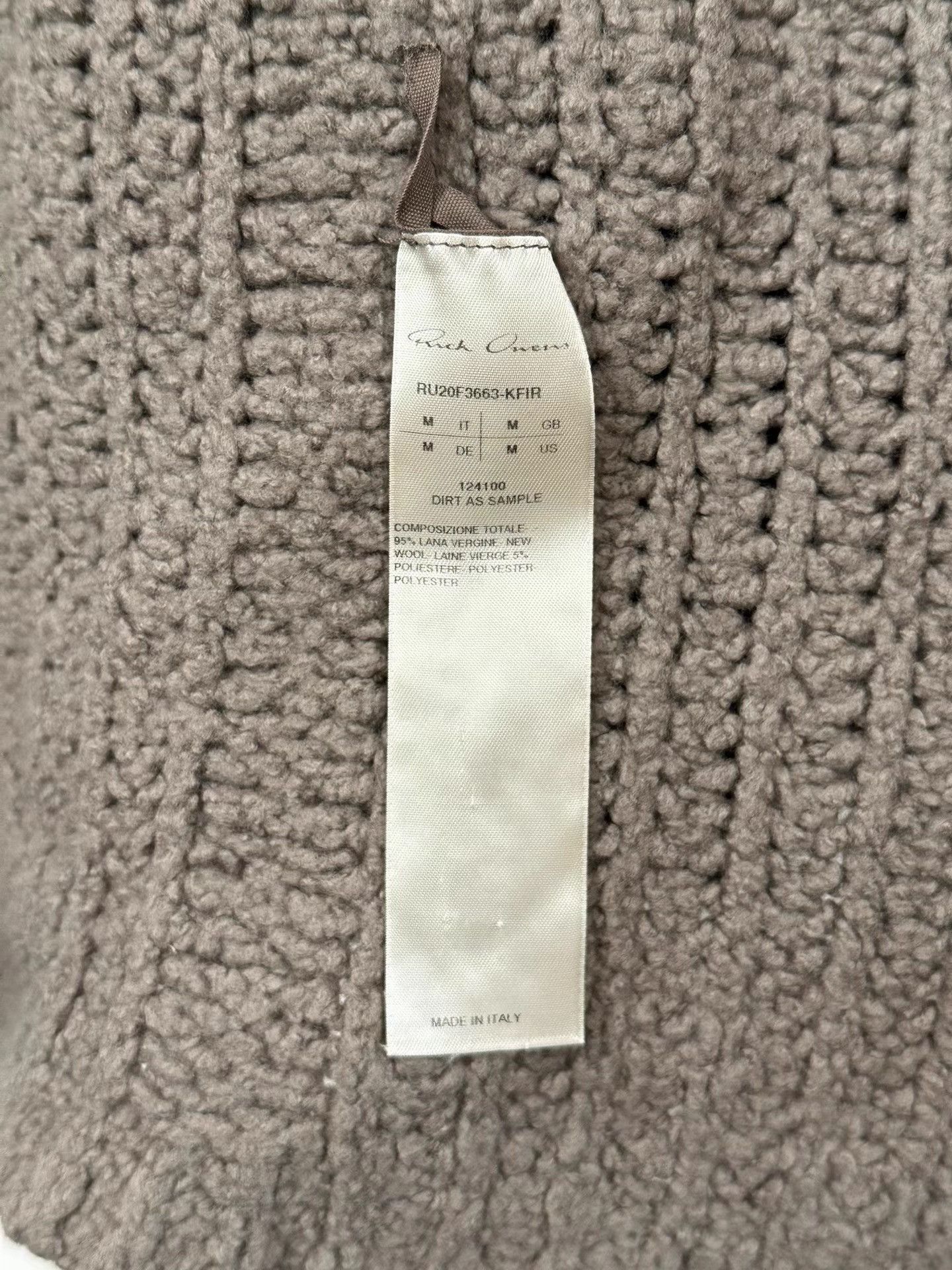 Rick Owens Hooded Knitted Sweater Coat in Gray Size US M / EU 48-50 / 2 - 7 Thumbnail