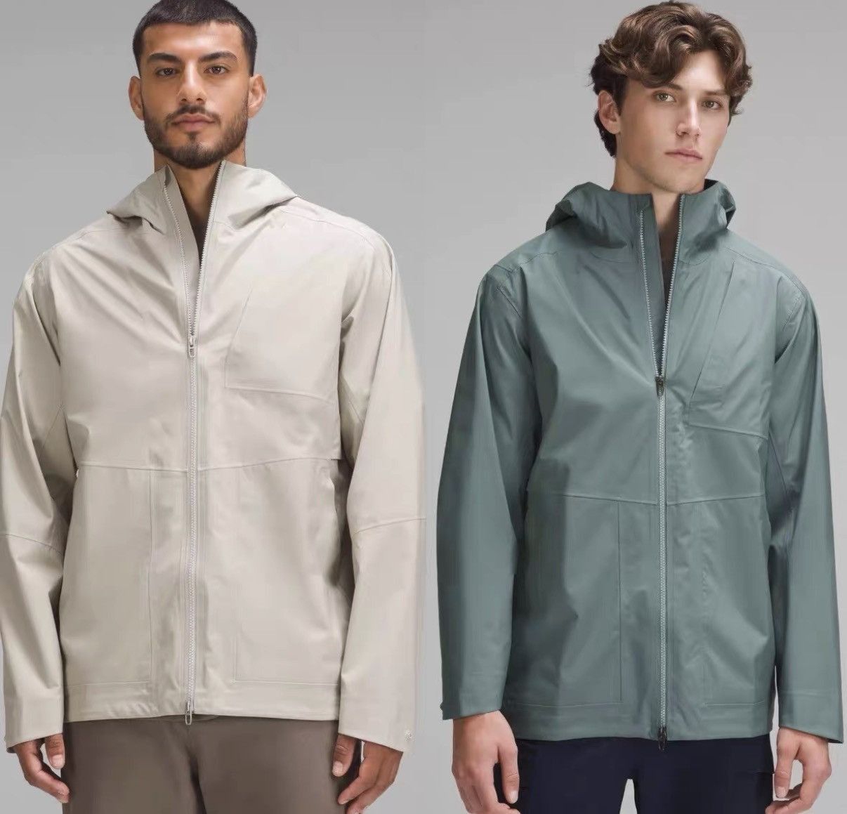 Lululemon Lightweight Beige Waterproof Jacket Size US M / EU 48-50 / 2 - 5 Thumbnail