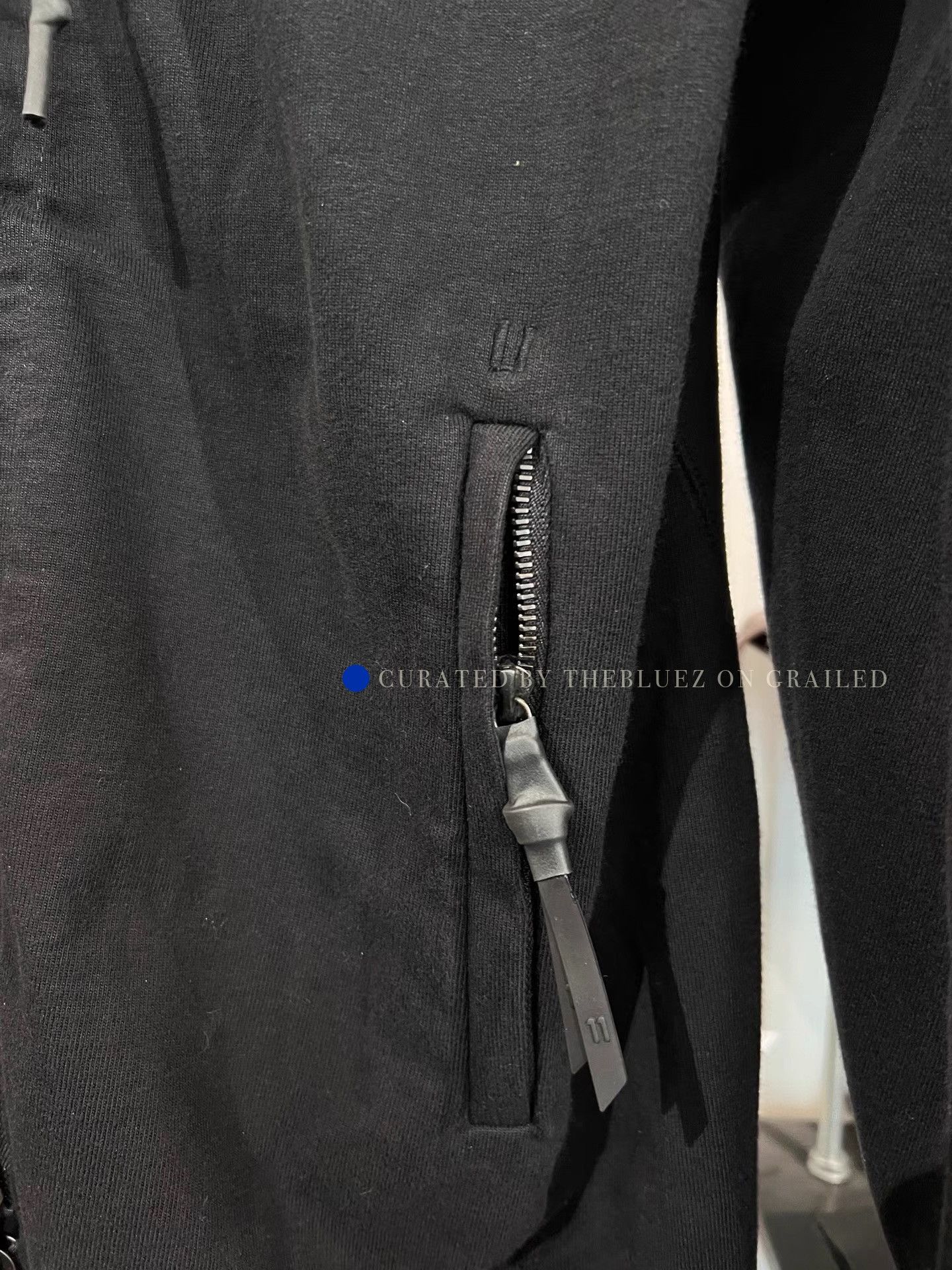 11 By Boris Bidjan Saberi Hooded Zip Jacket in Black Size US L / EU 52-54 / 3 - 7 Thumbnail