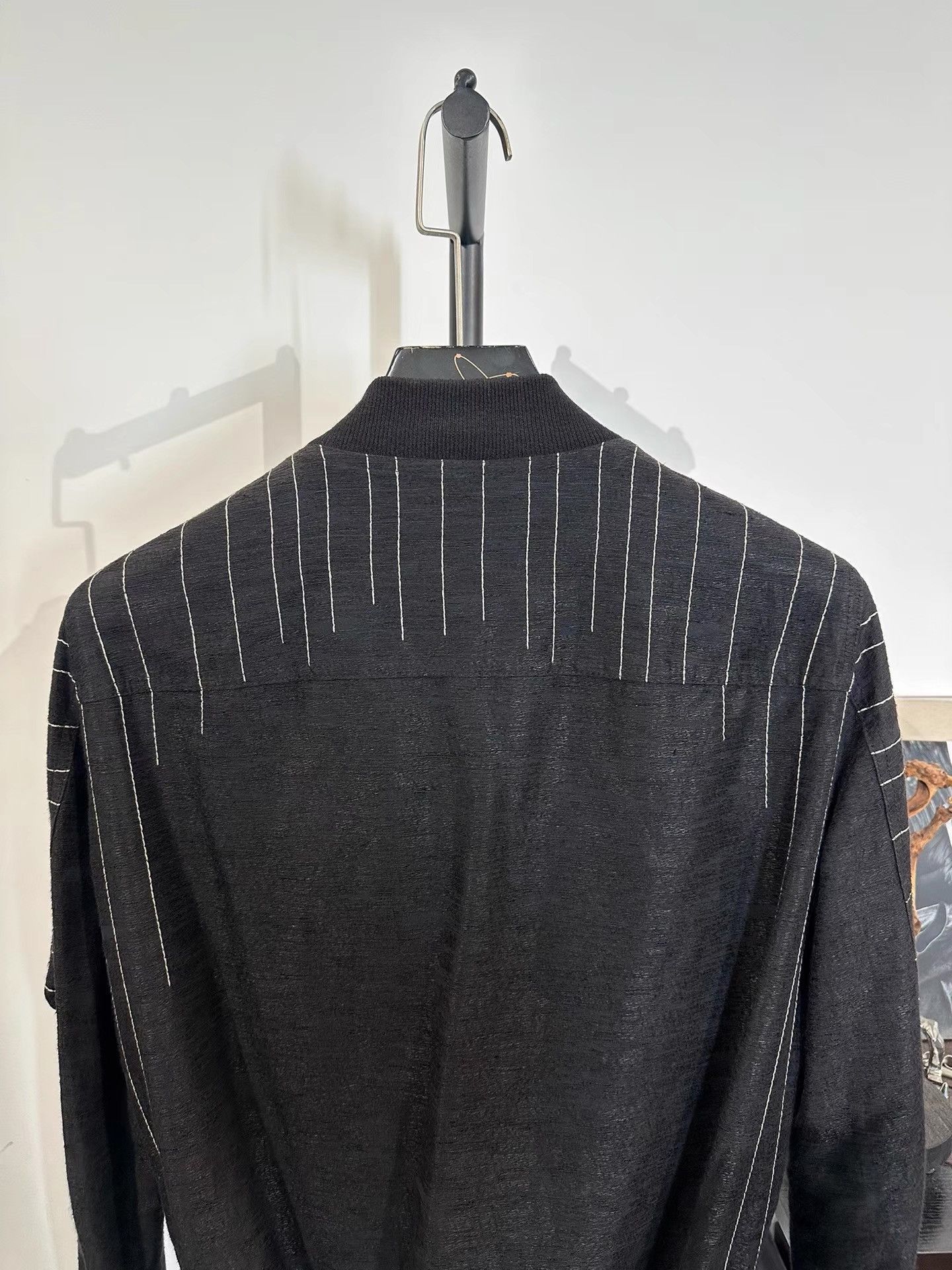 Rick Owens Runway Ma-1 Ray Jacket in Black Size US S / EU 44-46 / 1 - 4 Thumbnail