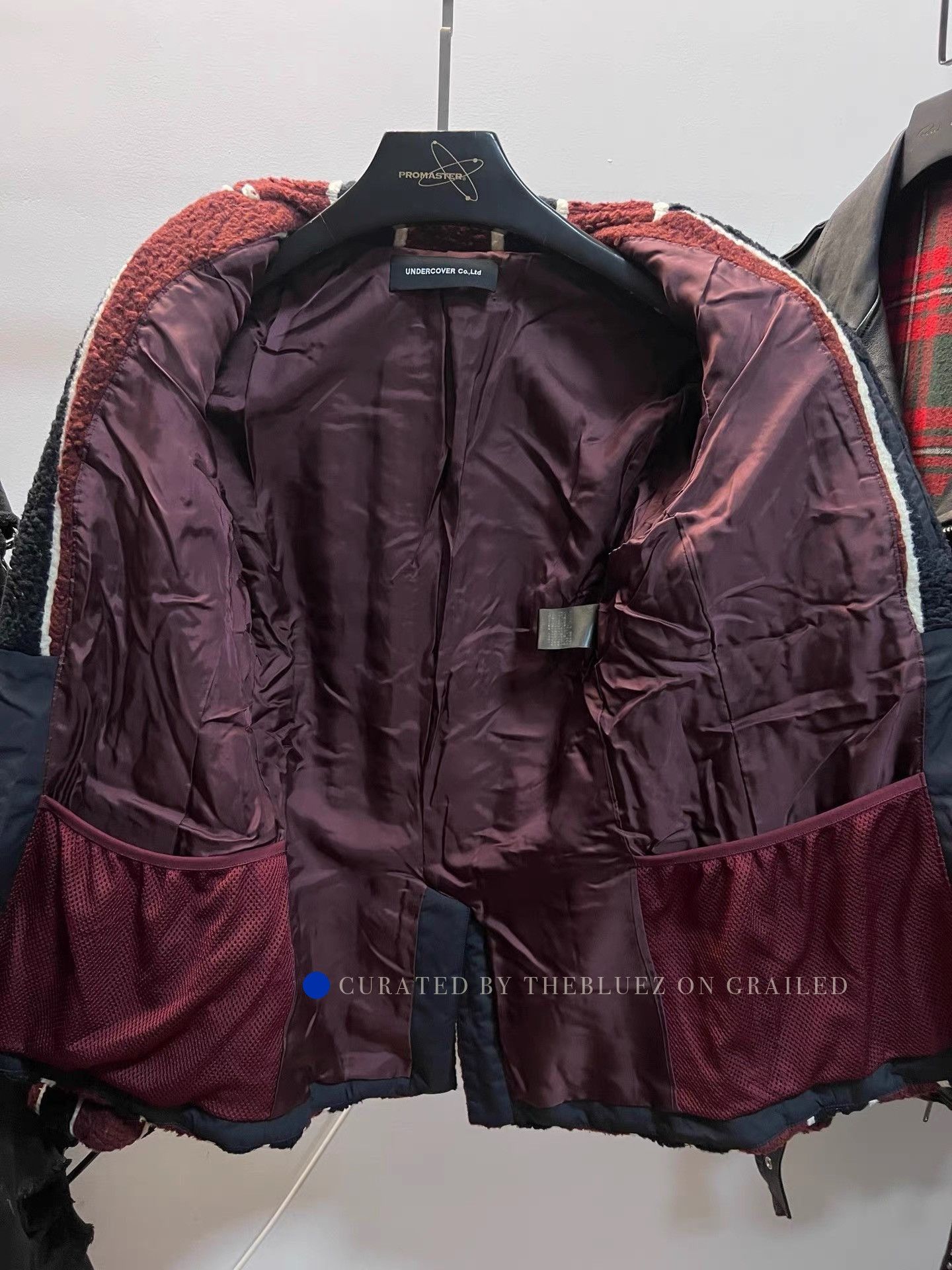 Undercover Striped Teddy Bear Jacket in Red Size US S / EU 44-46 / 1 - 3 Thumbnail