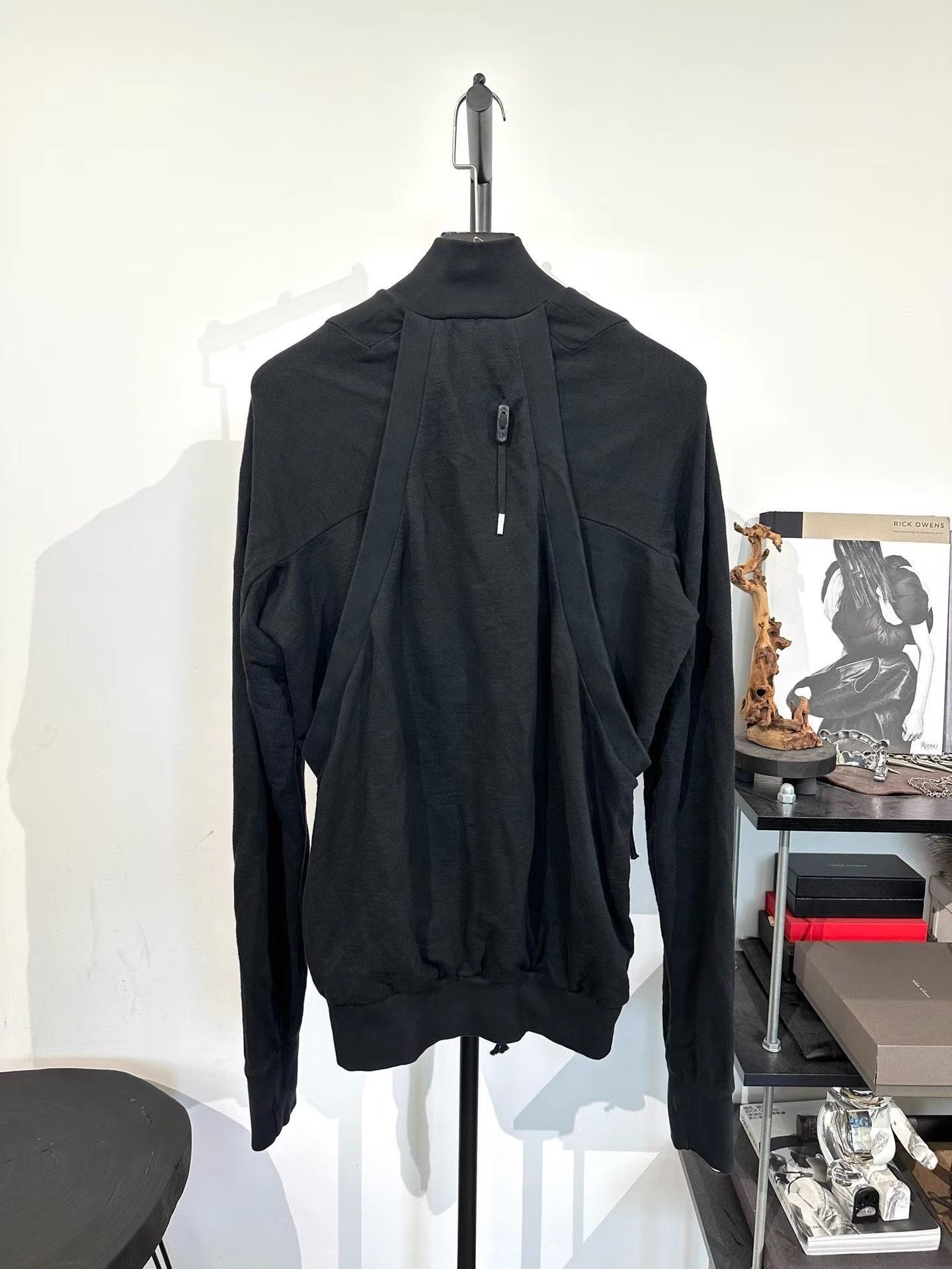 Boris Bidjan Saberi Technical Stand Collar Jacket in Black Size US M / EU 48-50 / 2 - 2 Thumbnail