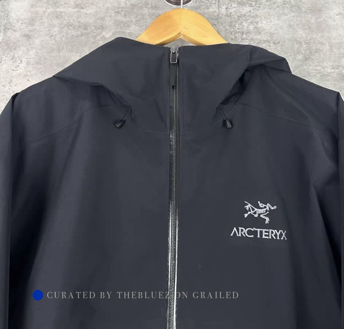 Arc'teryx Lightweight Black Hard Shell Jacket Size US XL / EU 56 / 4 - 3 Thumbnail