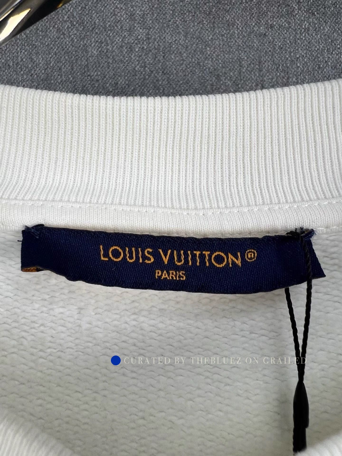 Louis Vuitton LV Letter Printed Long Sleeve Sweatshirt Size US M / EU 48-50 / 2 - 3 Thumbnail