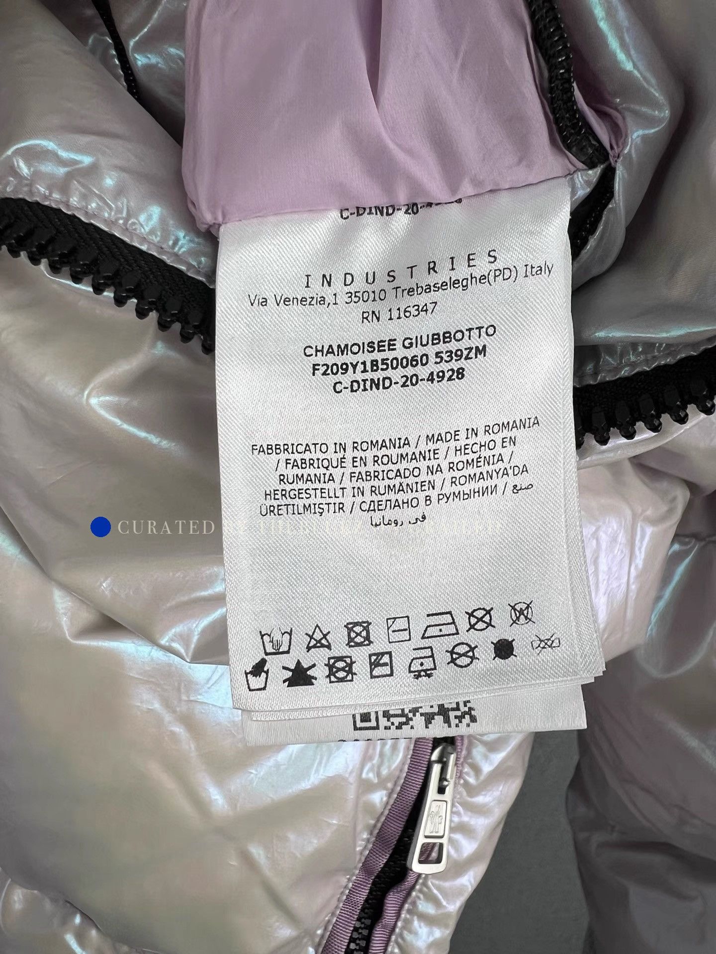 Moncler Iridescent Hooded Down Jacket Size US M / EU 48-50 / 2 - 5 Thumbnail