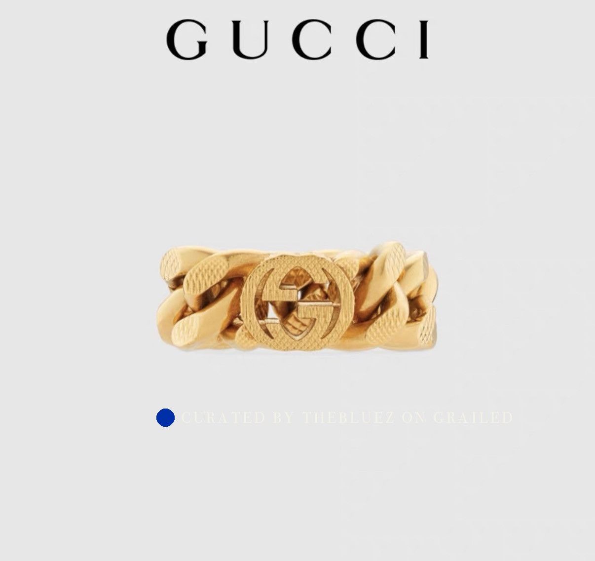 Gucci Elegant Gold Double G Horsebit Ring Size ONE SIZE - 4 Thumbnail