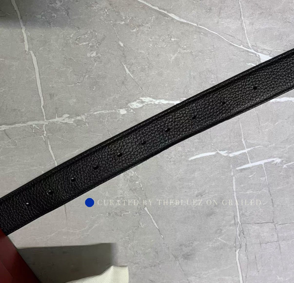 Salvatore Ferragamo Smooth Buckle Leather Belt in Black Size ONE SIZE - 6 Thumbnail