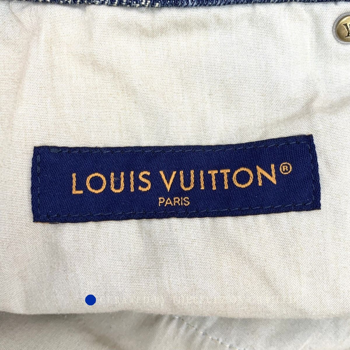 Louis Vuitton Pharrell Blue Damier Denim Pants Size US 32 / EU 48 - 6 Thumbnail