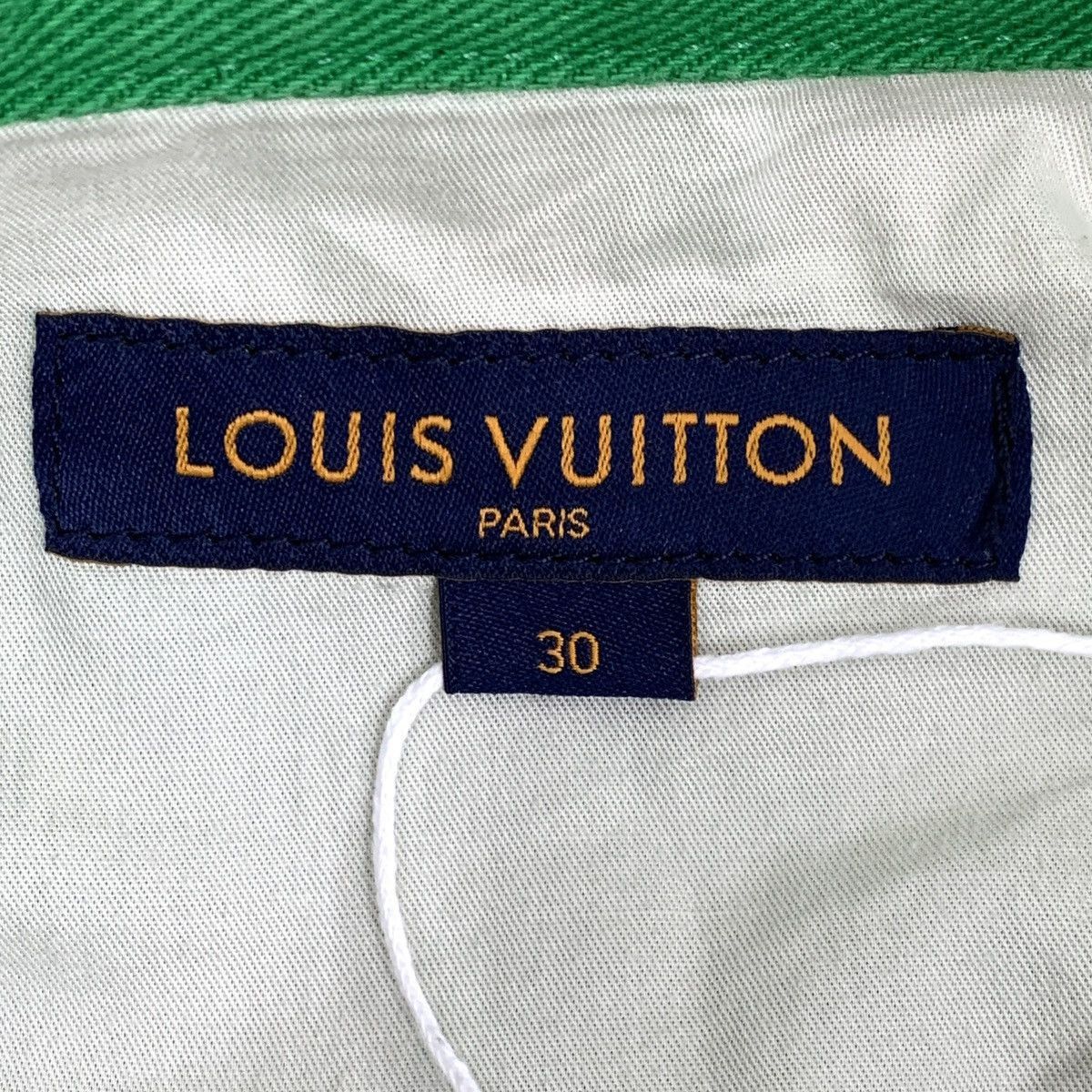 Louis Vuitton Monogram Print Casual Pants in Green Size US 30 / EU 46 - 7 Thumbnail