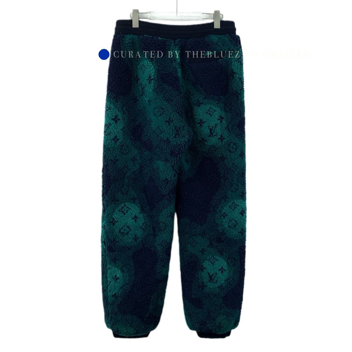 Louis Vuitton Camouflage Fleece Casual Pants in Green Size US 38 / EU 54 - 2 Thumbnail