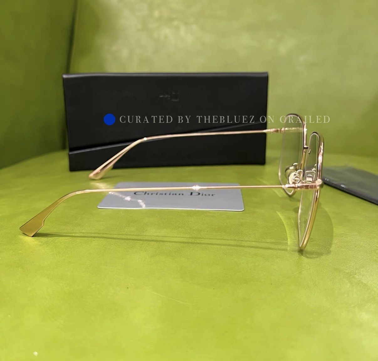 Dior Rose Gold Alloy Optical Eyeglasses Size ONE SIZE - 4 Thumbnail