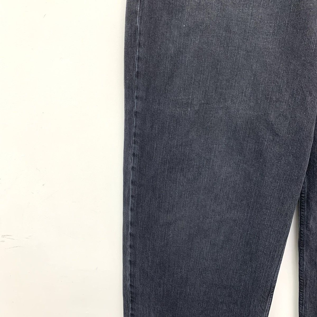 Balenciaga Washed Distressed Wide-Leg Denim Pants Size US 32 / EU 48 - 4 Thumbnail