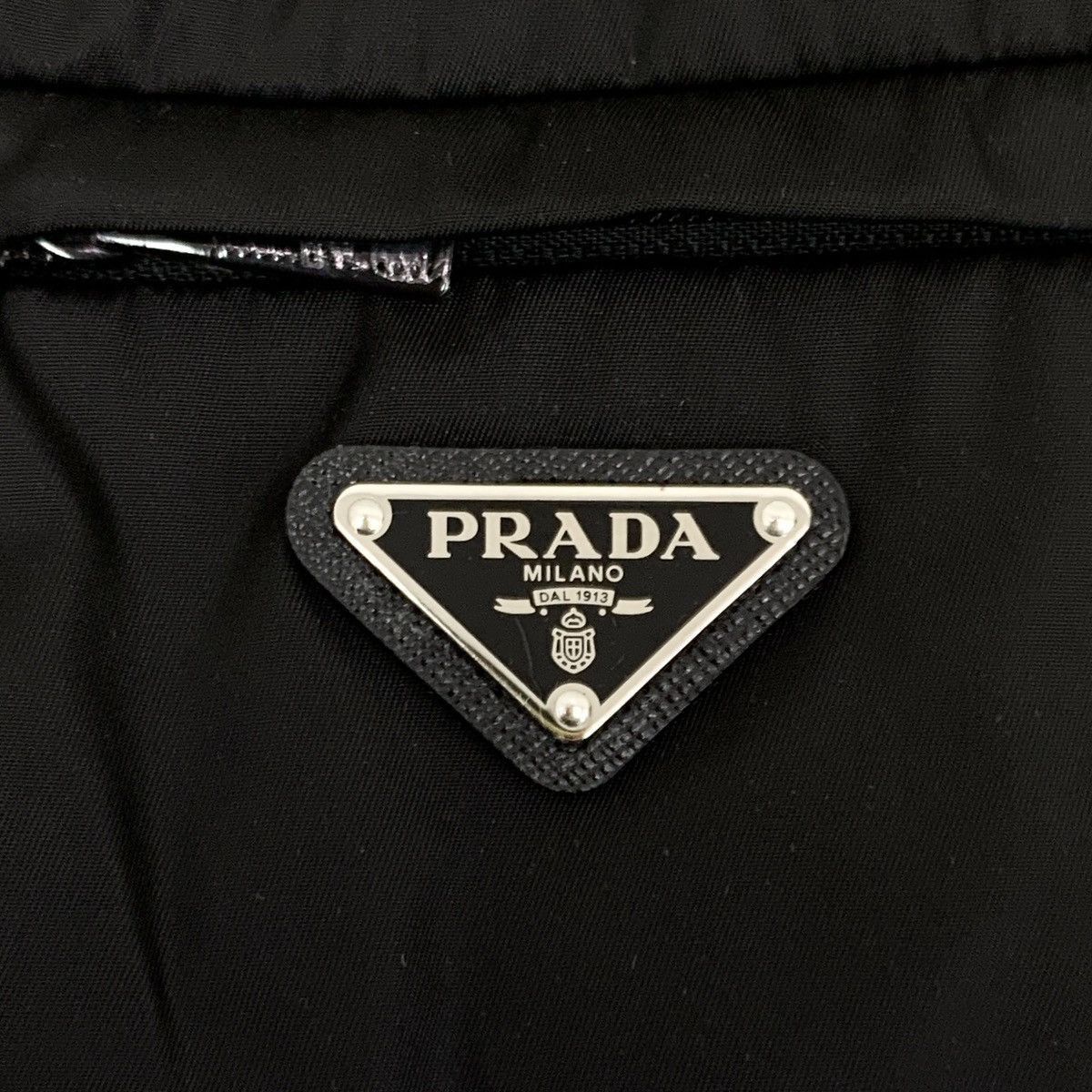 Prada Black Triangle Logo Wool Joggers Size US 34 / EU 50 - 5 Thumbnail