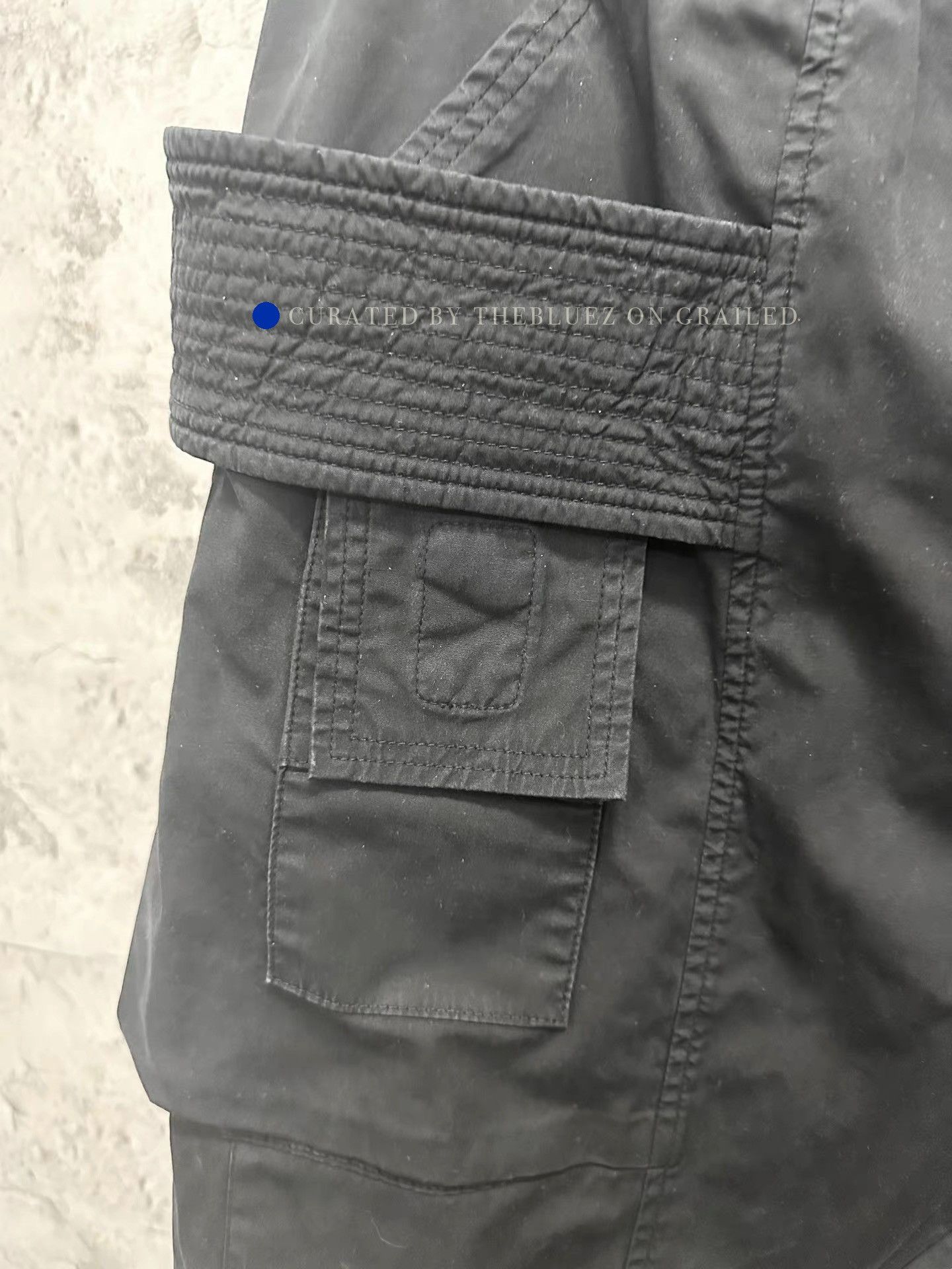 Rick Owens Dual-Loop Cargo Pants in Black Size US 32 / EU 48 - 3 Thumbnail