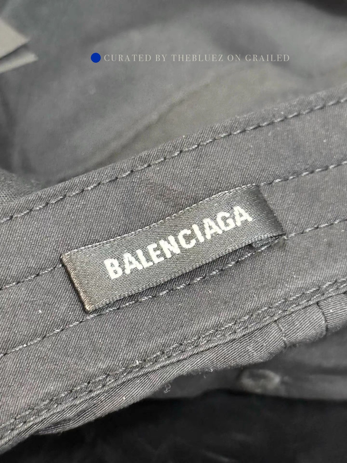 Balenciaga Embroidered Logo Baseball Cap Size ONE SIZE - 4 Thumbnail