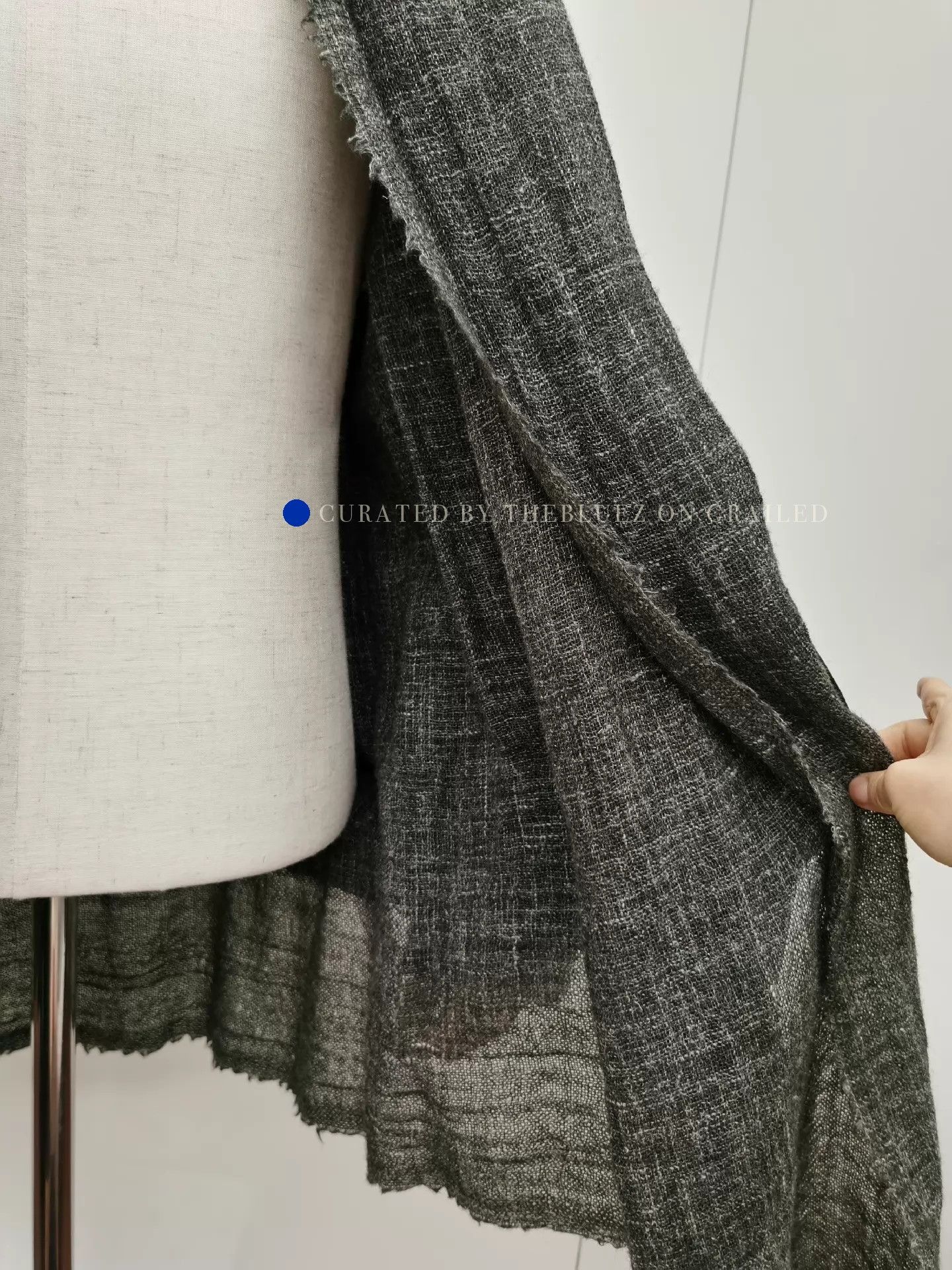 Isaac Sellam Experience Stretch Leather Long Coat in Black Size US S / EU 44-46 / 1 - 5 Thumbnail