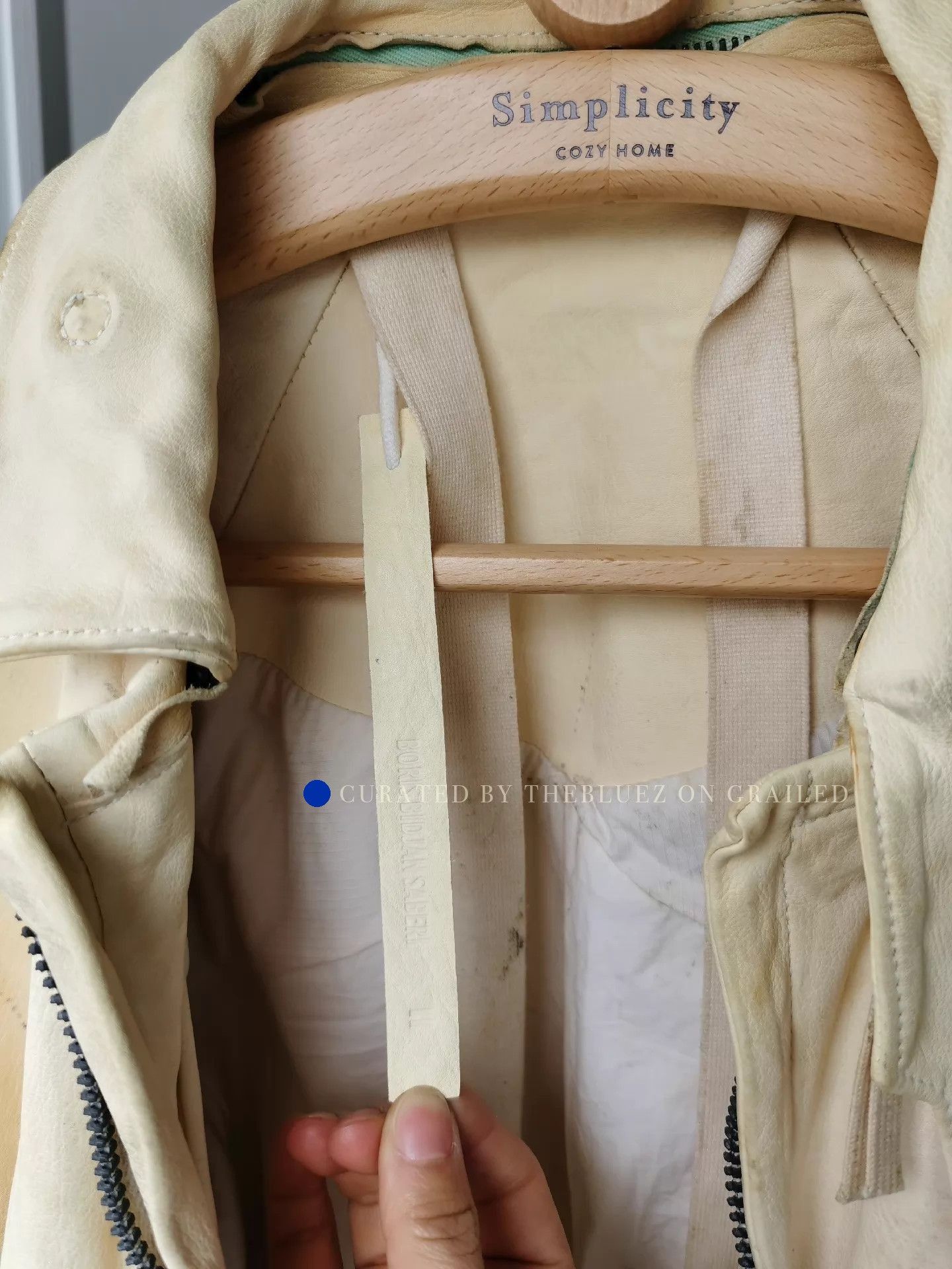 Boris Bidjan Saberi Distressed Multi Leather Jacket in M Size US M / EU 48-50 / 2 - 6 Thumbnail