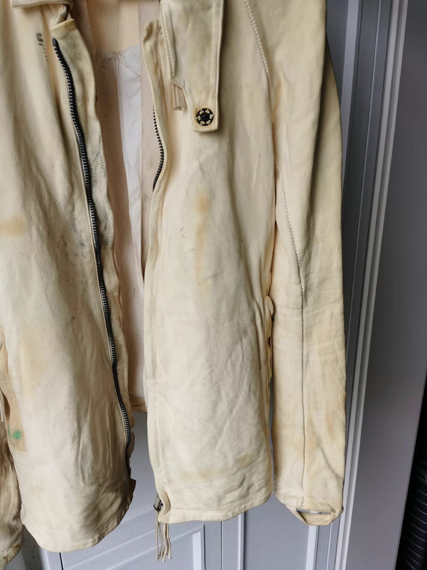Boris Bidjan Saberi Distressed Multi Leather Jacket in M Size US M / EU 48-50 / 2 - 8 Thumbnail