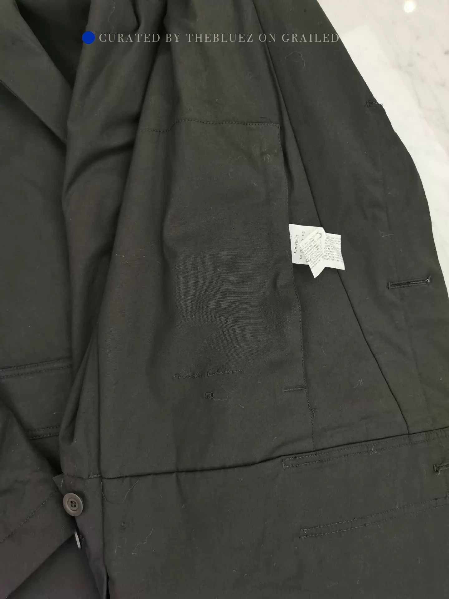 Rick Owens Hooded Long Padded Coat in Black Size US M / EU 48-50 / 2 - 9 Thumbnail
