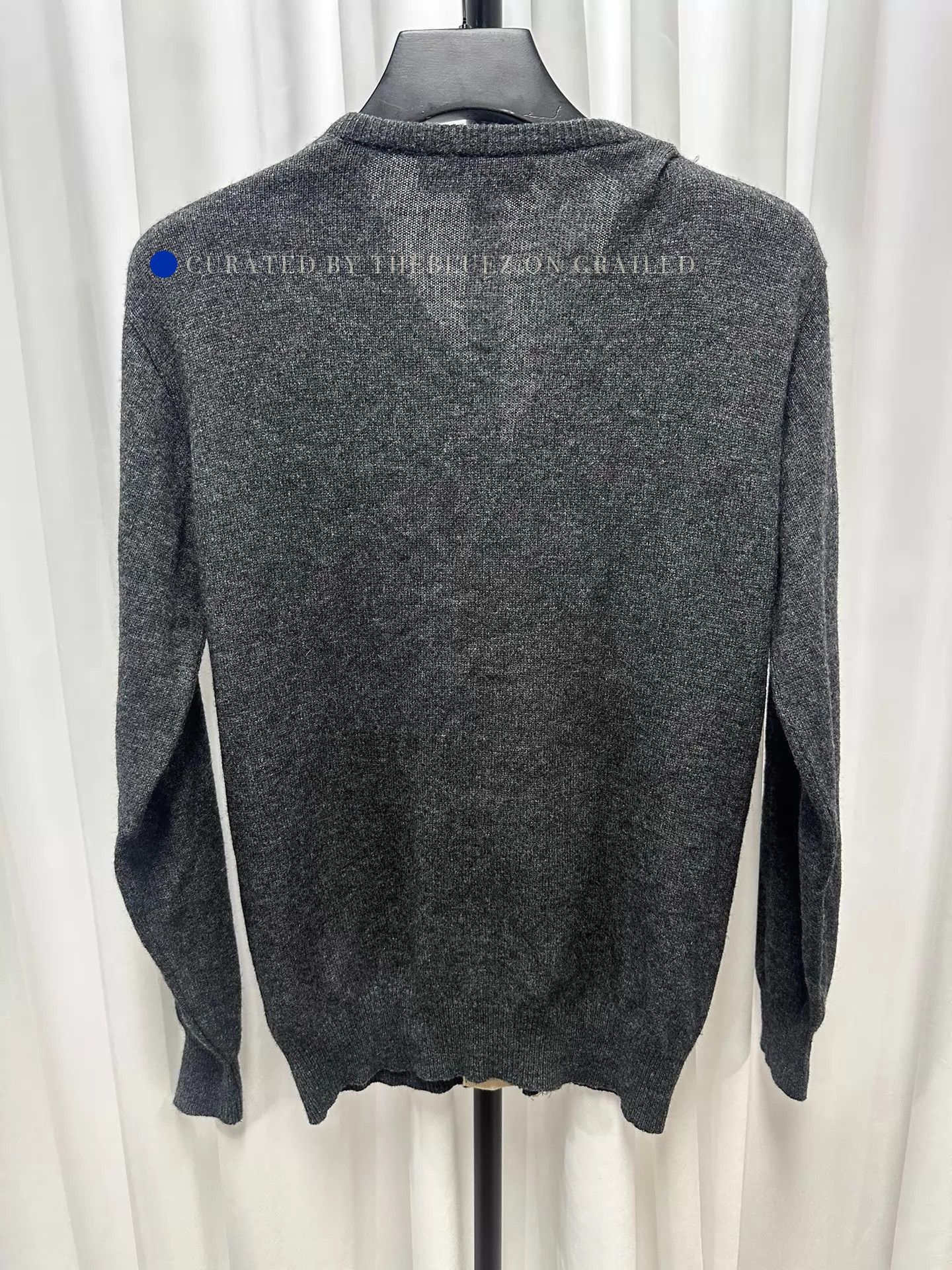 Geoffrey B. Small Lace Flower-Button Wool Knit Sweater Size US S / EU 44-46 / 1 - 5 Thumbnail