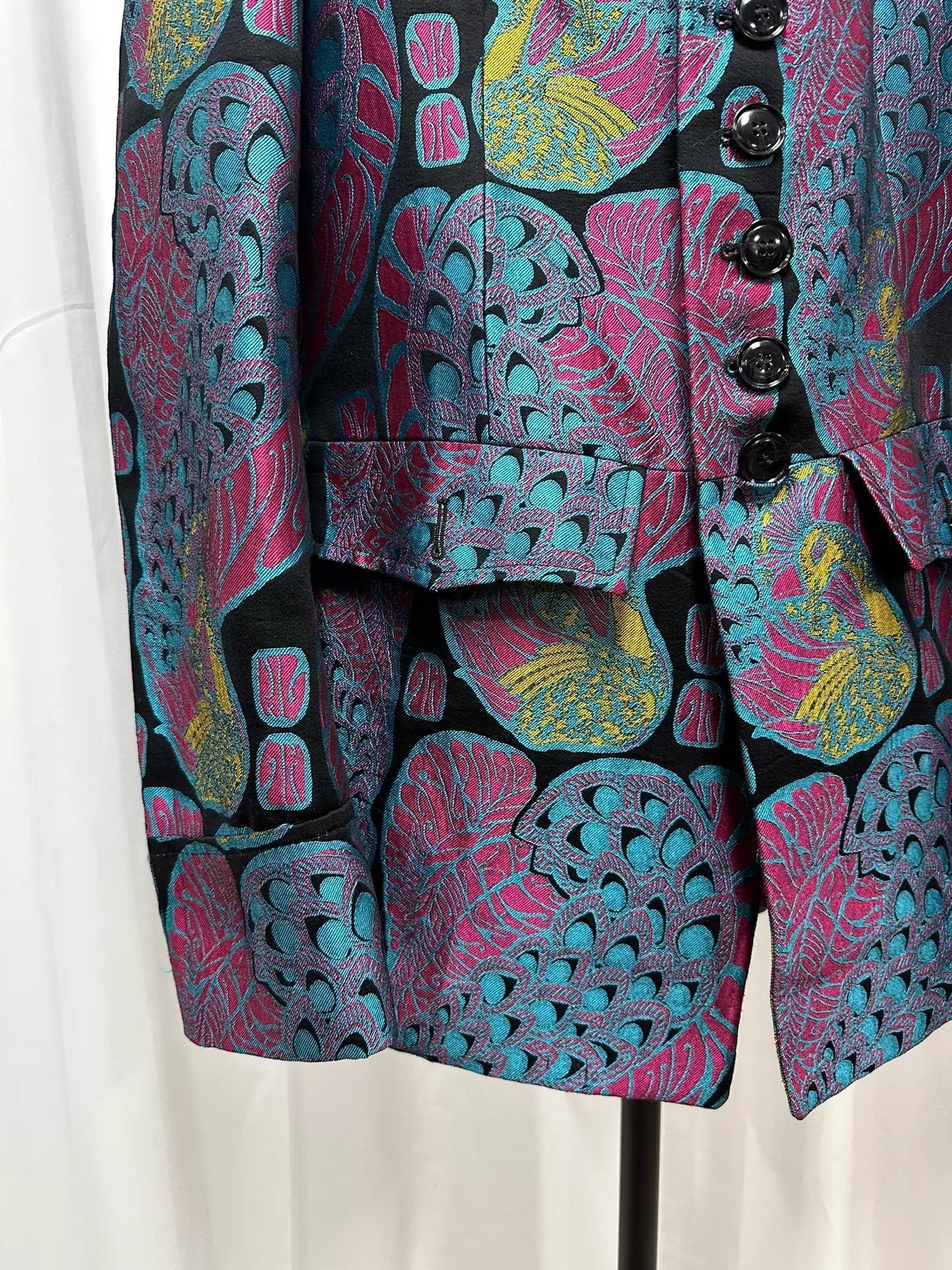 Dries Van Noten Unique Trippy Badge Jacket Size US S / EU 44-46 / 1 - 3 Thumbnail