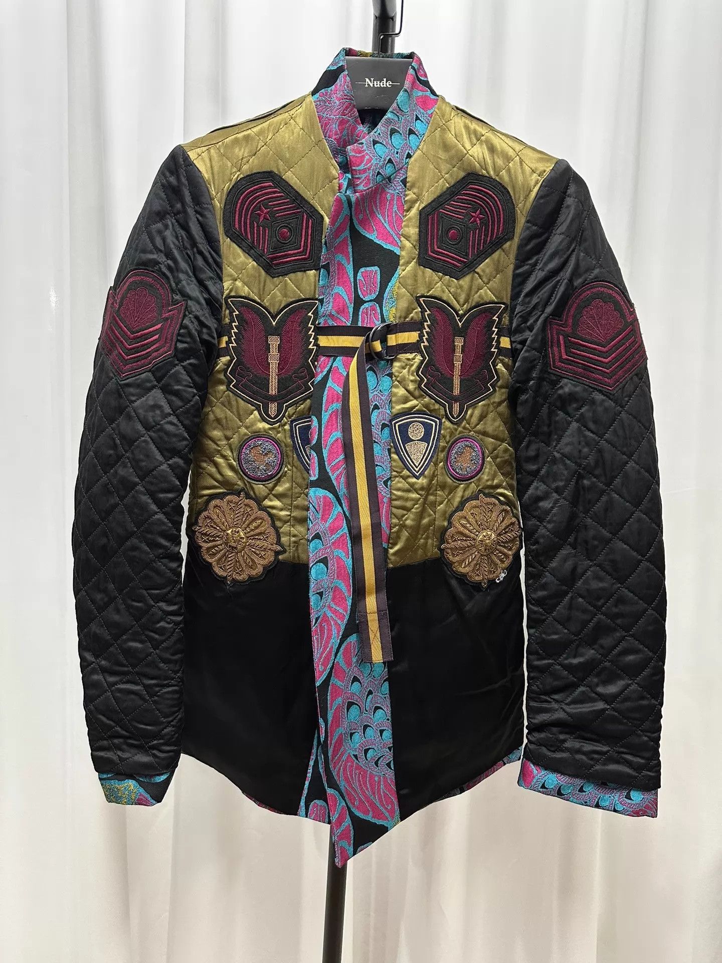 Dries Van Noten Unique Trippy Badge Jacket Size US S / EU 44-46 / 1 - 5 Thumbnail