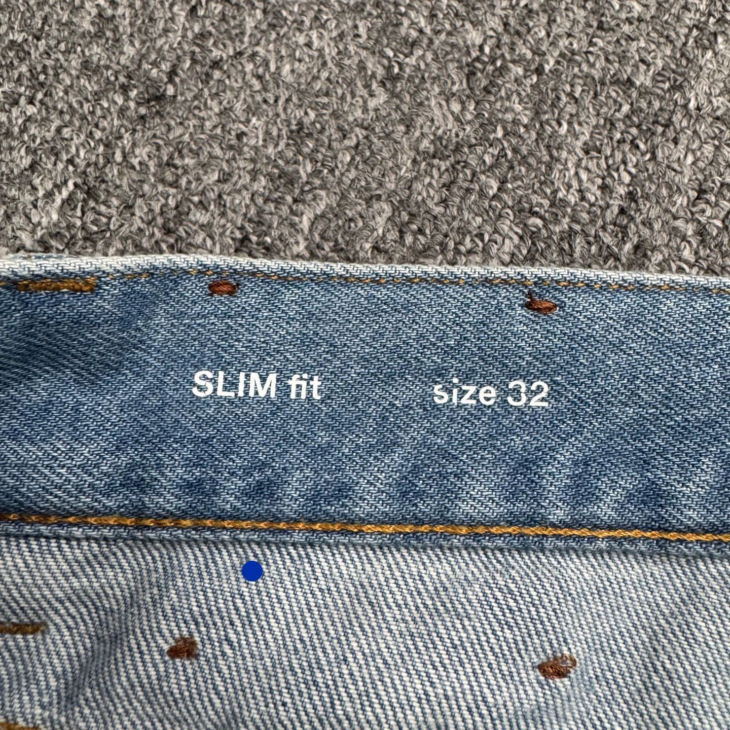 Ermenegildo Zegna Distressed Blue Jeans in Size 32 Size US 32 / EU 48 - 2 Thumbnail