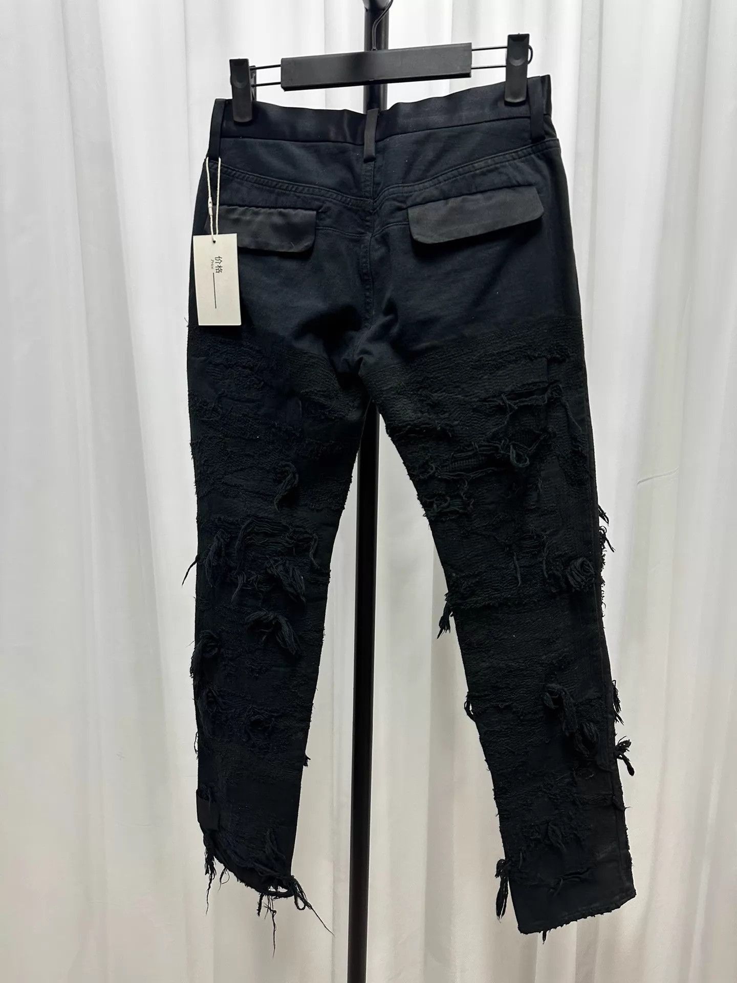 Undercover Distressed Black Jeans Size 30 Size US 30 / EU 46 - 5 Thumbnail