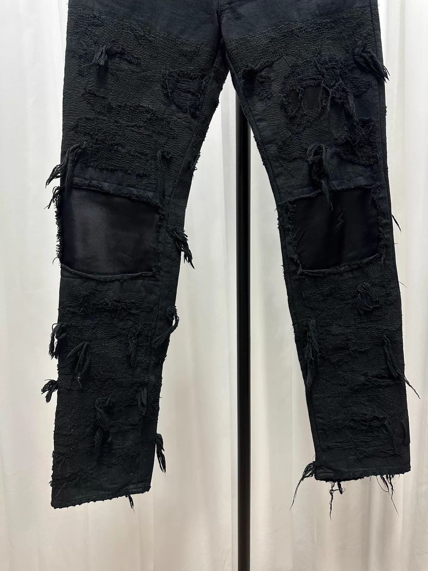 Undercover Distressed Black Jeans Size 30 Size US 30 / EU 46 - 3 Thumbnail